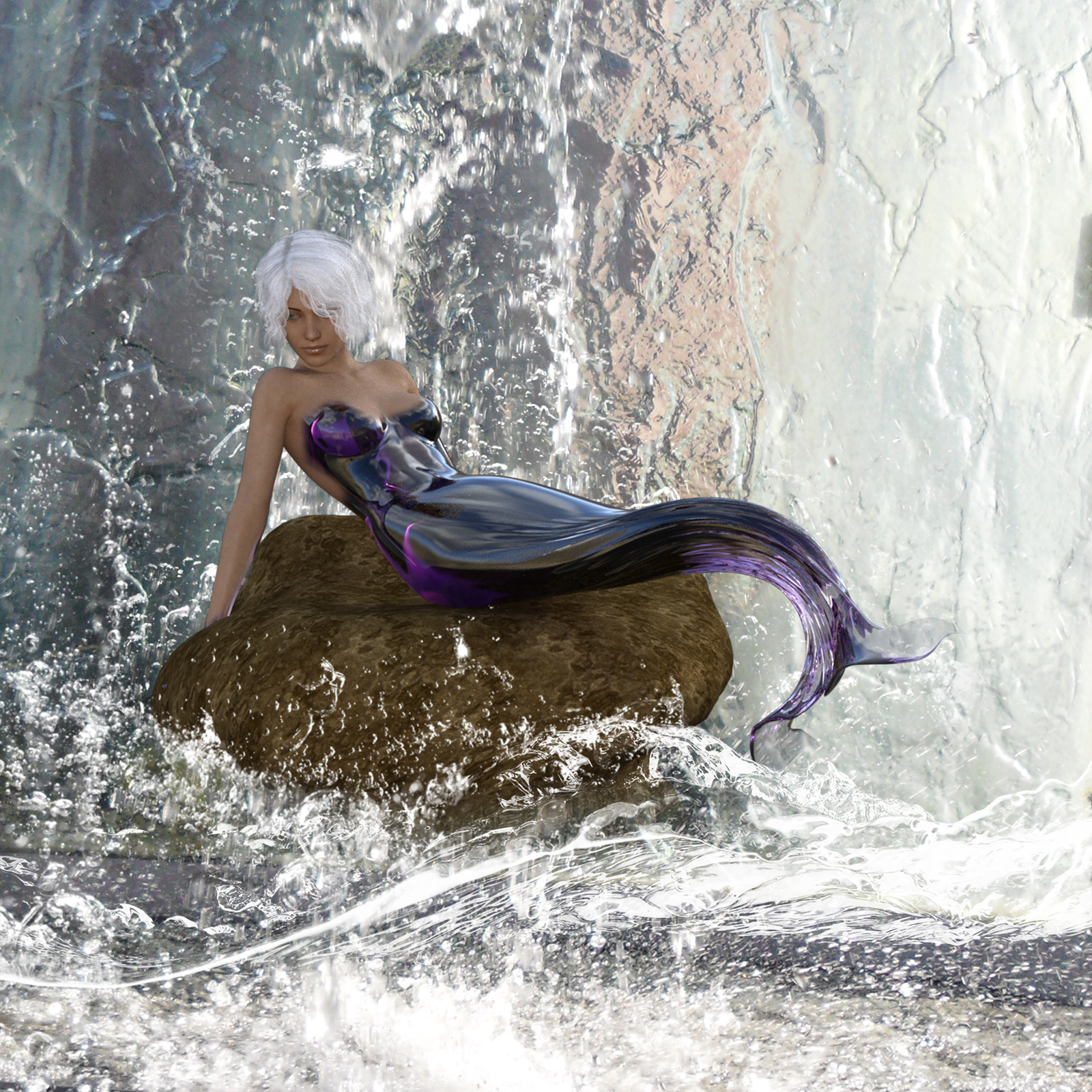Mermaid Poses for G8F by N/A