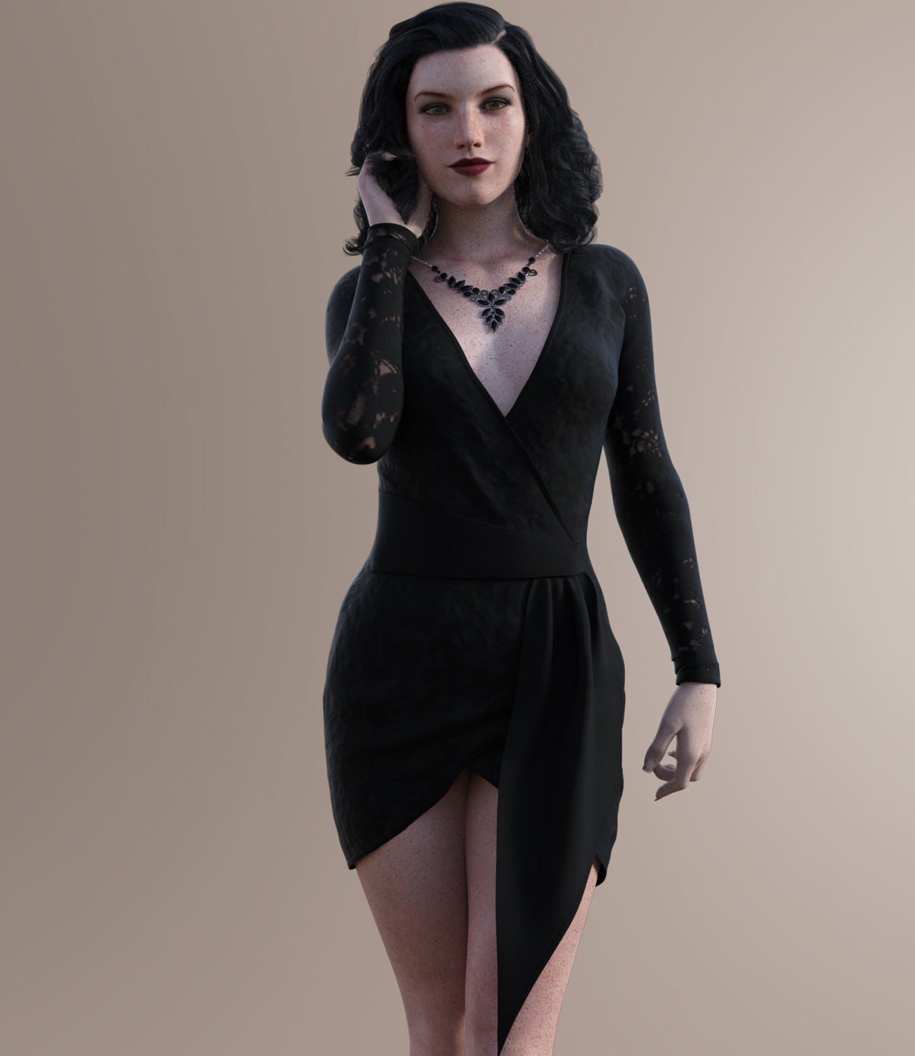sexy Bodycon Dress for genesis 8 female by N/A