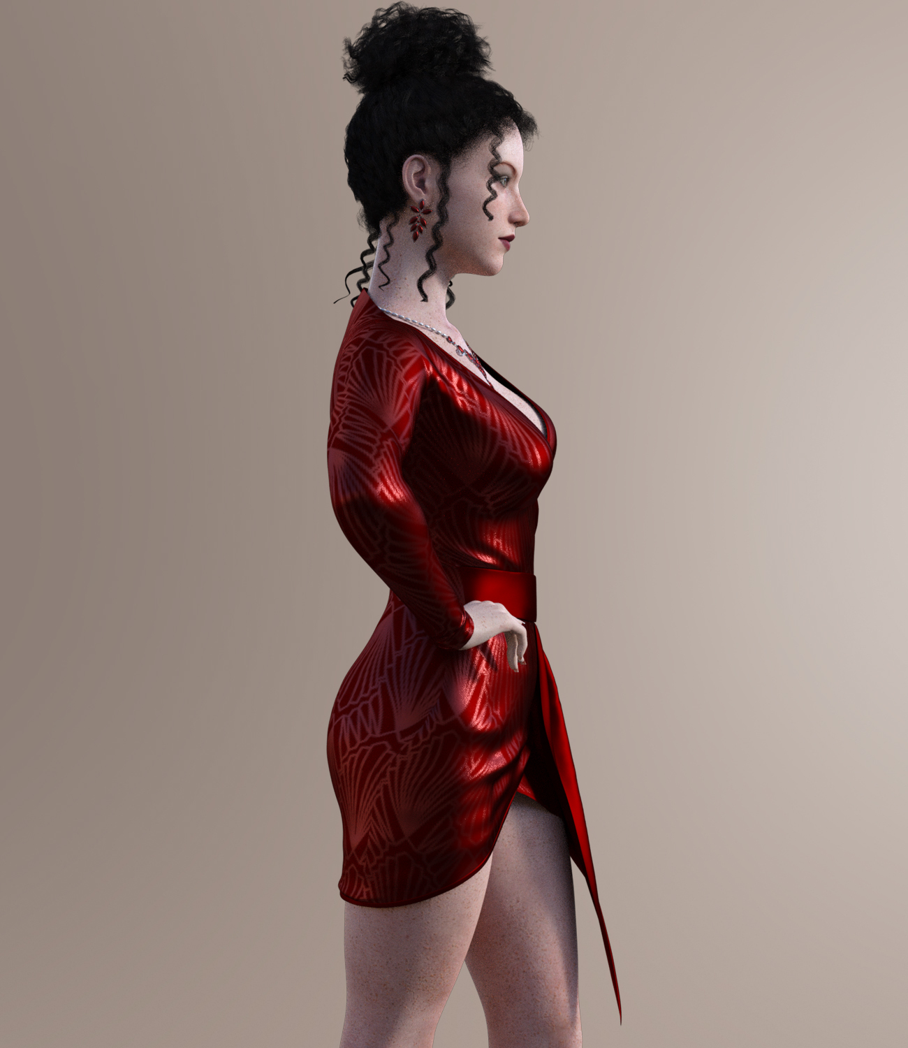 sexy Bodycon Dress for genesis 8 female by N/A