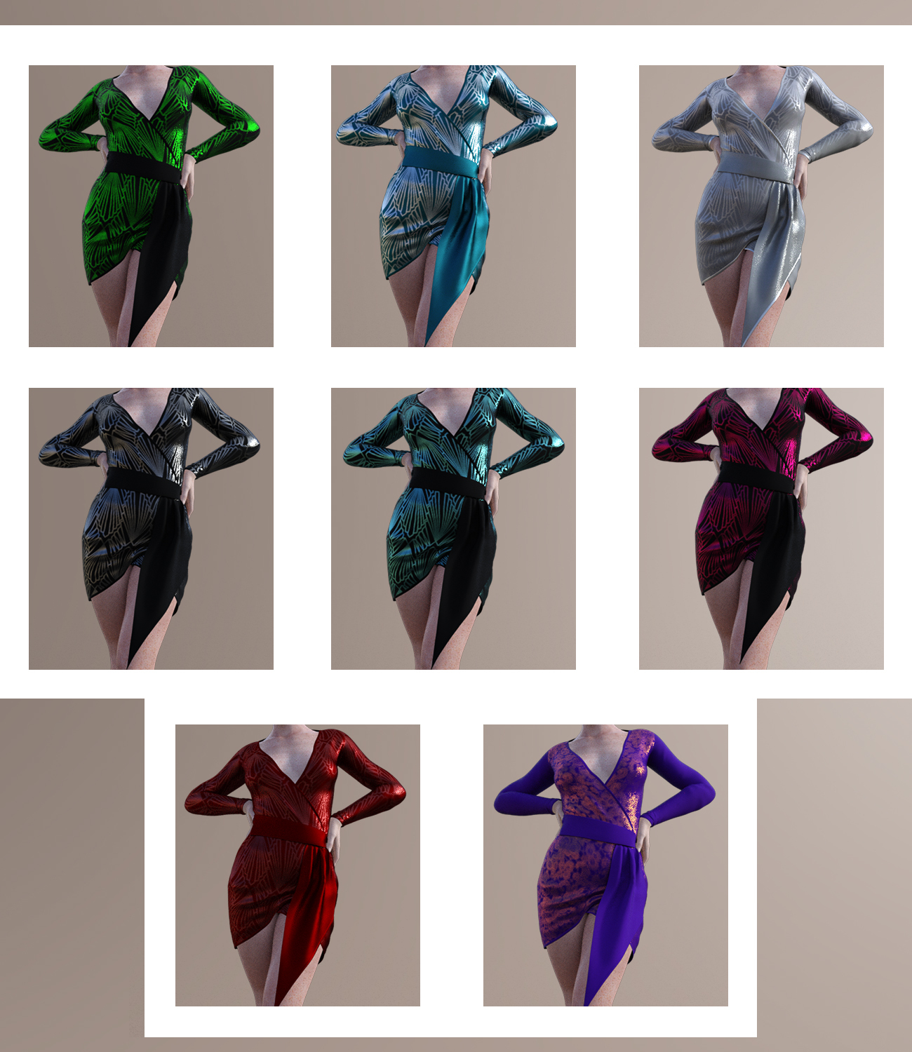 sexy Bodycon Dress for genesis 8 female by N/A