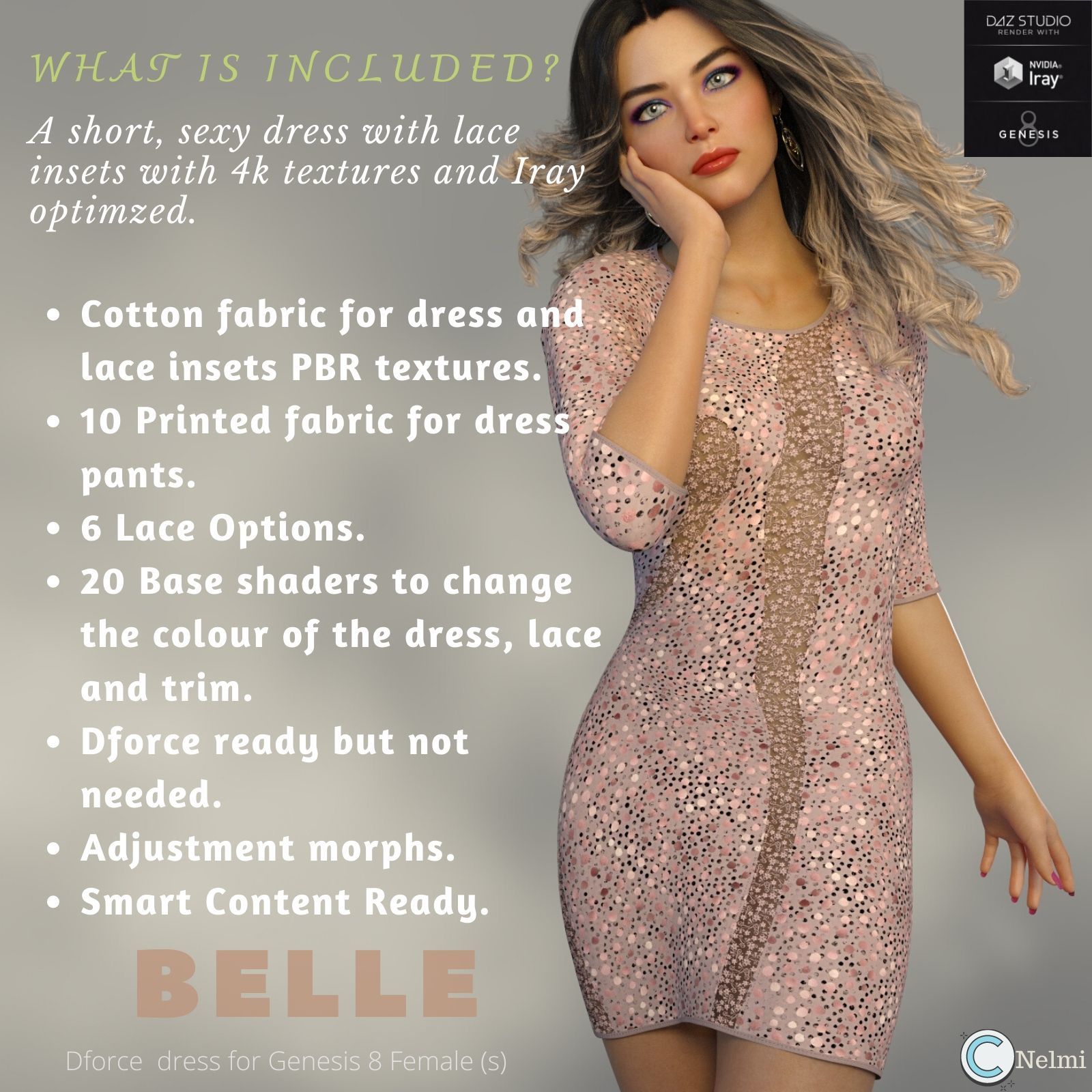 Belle Dress G8F by N/A