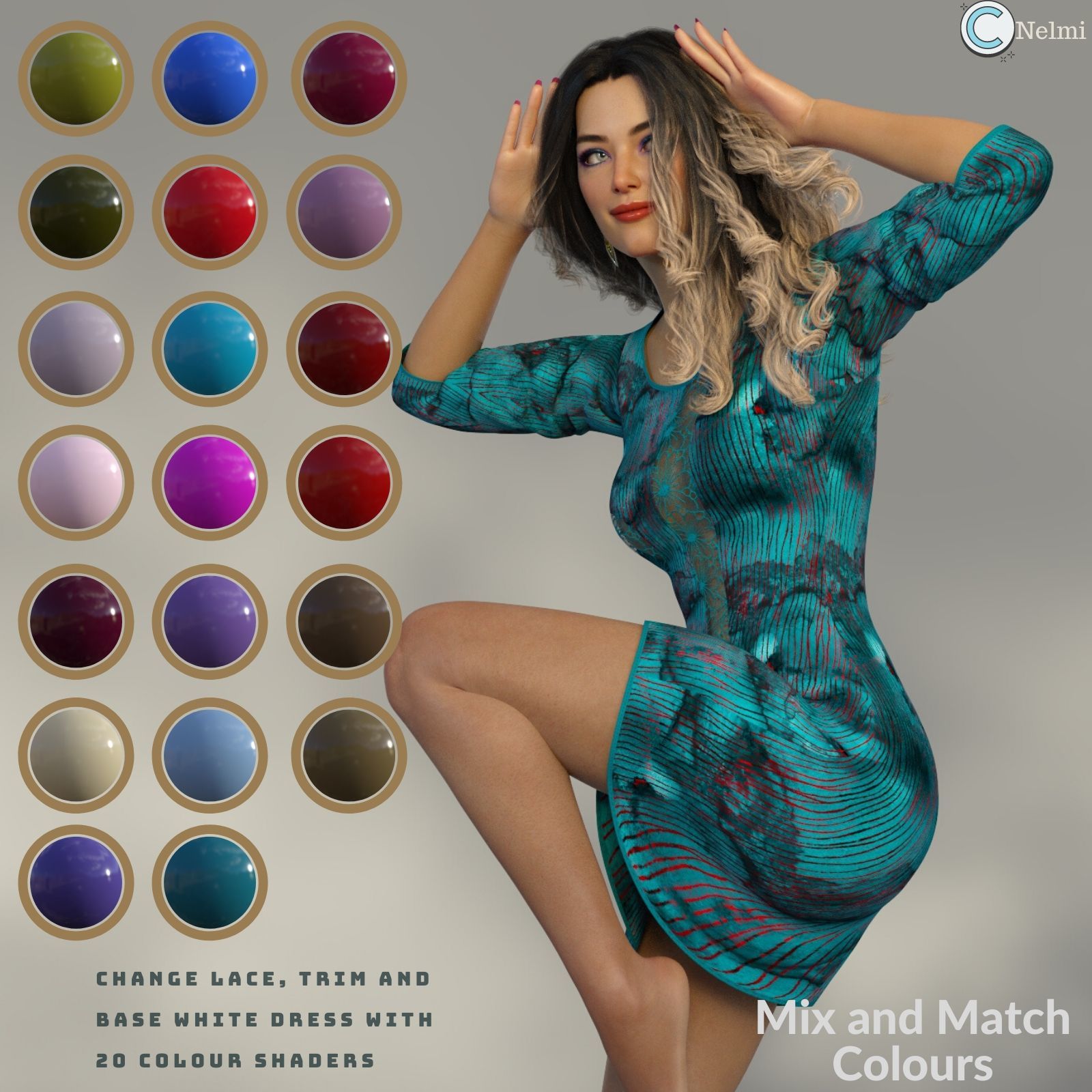 Belle Dress G8F by N/A