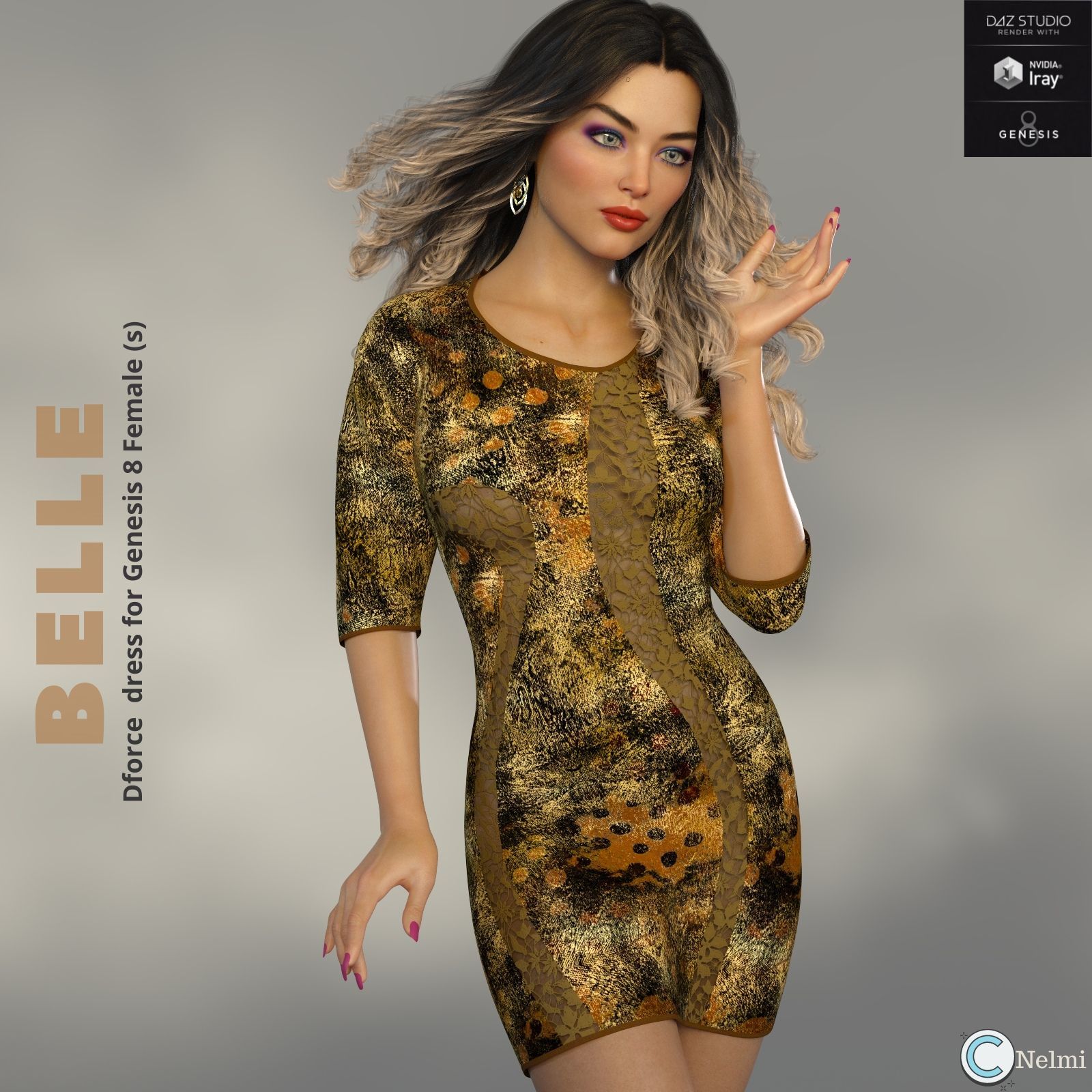 Belle Dress G8F by N/A