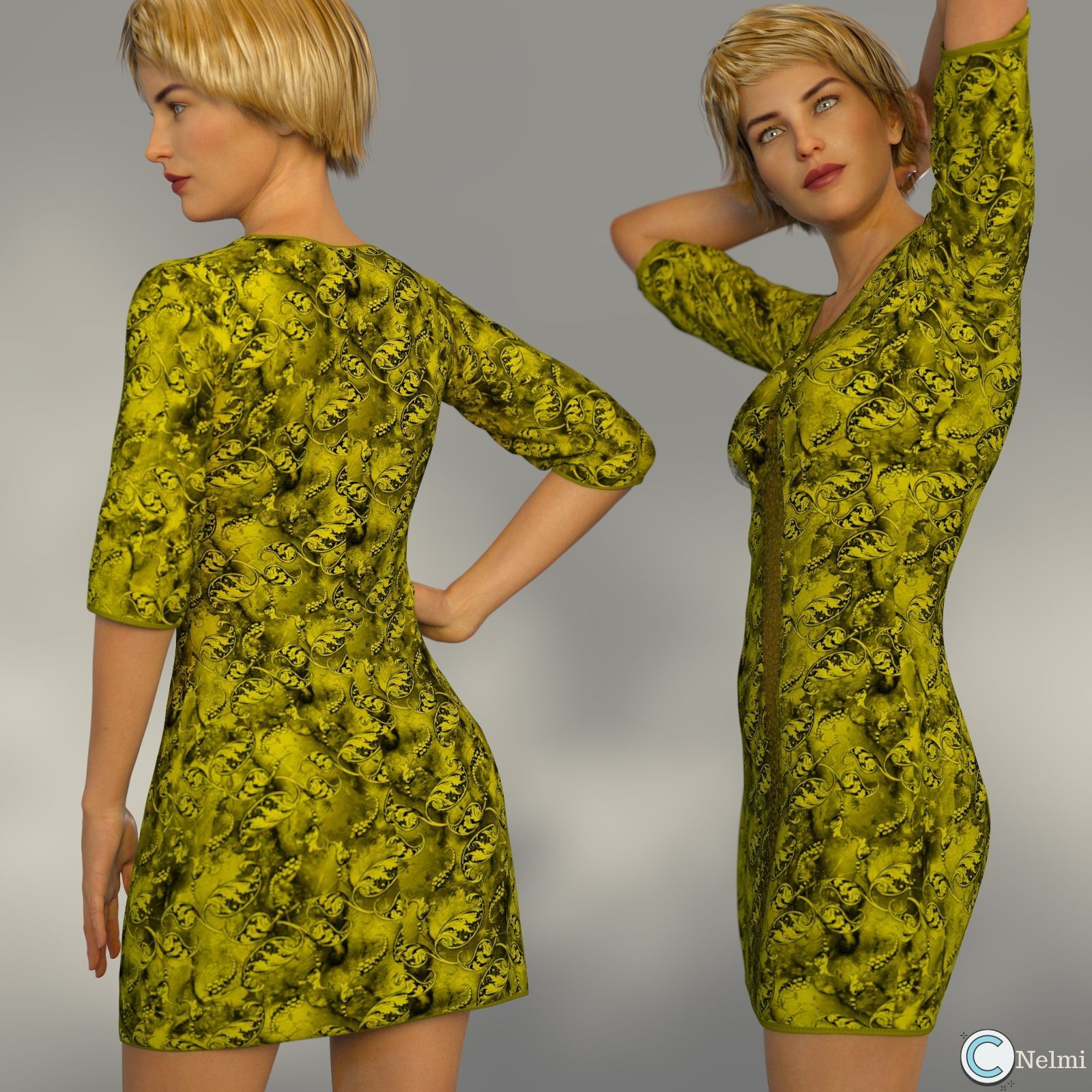Belle Dress G8F by N/A