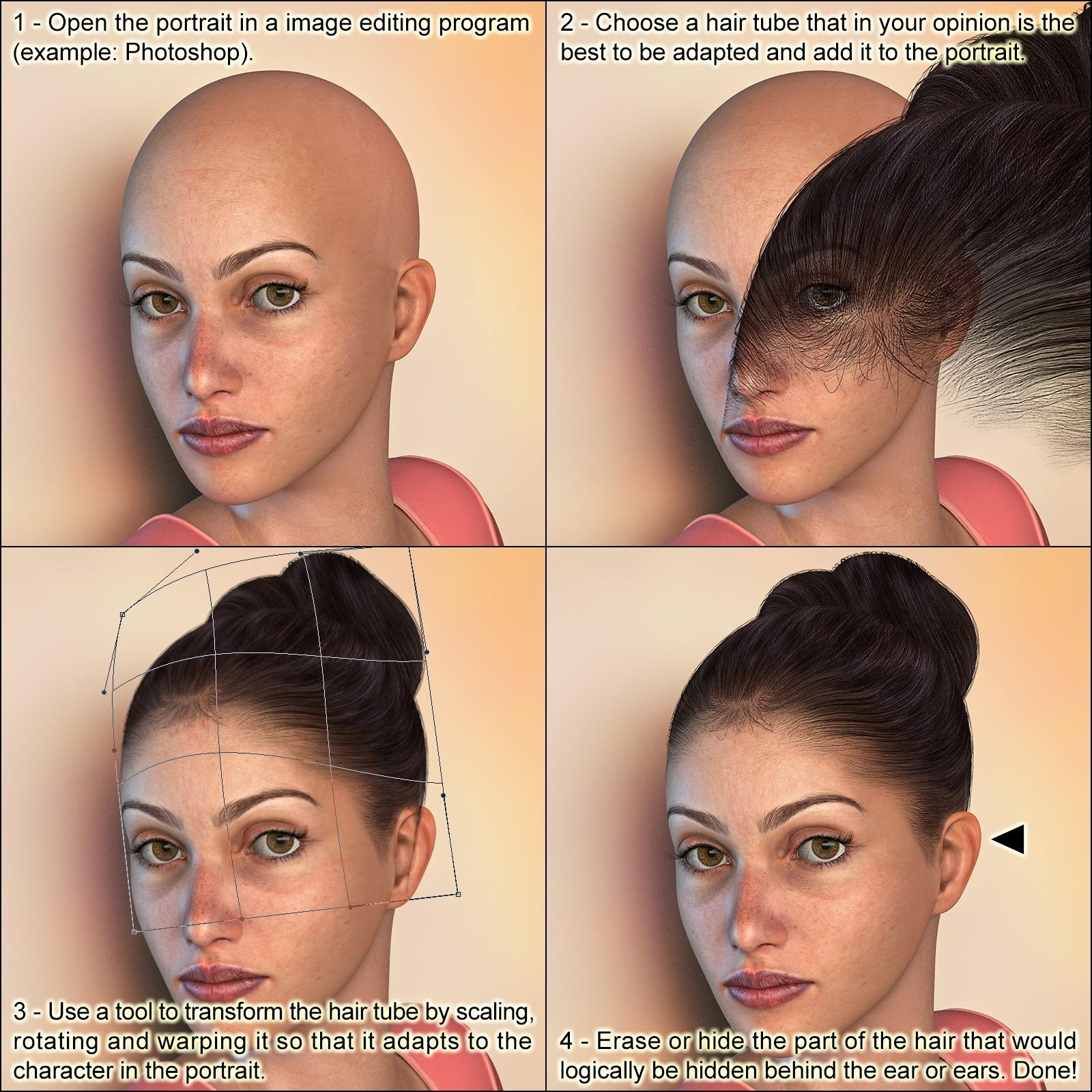 Essential Hair Tubes 1 by N/A