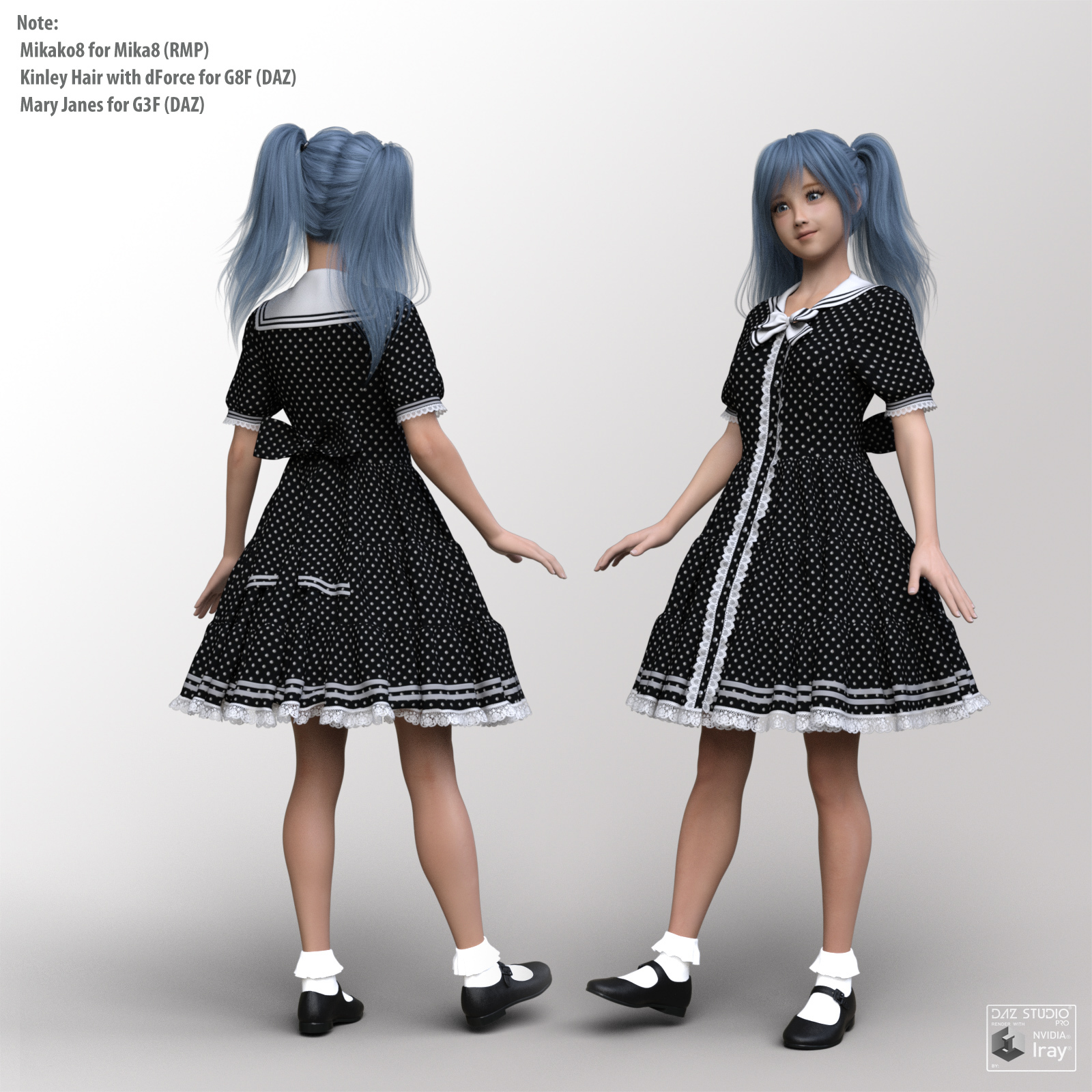 dForce G8FS Dress for G8F by N/A