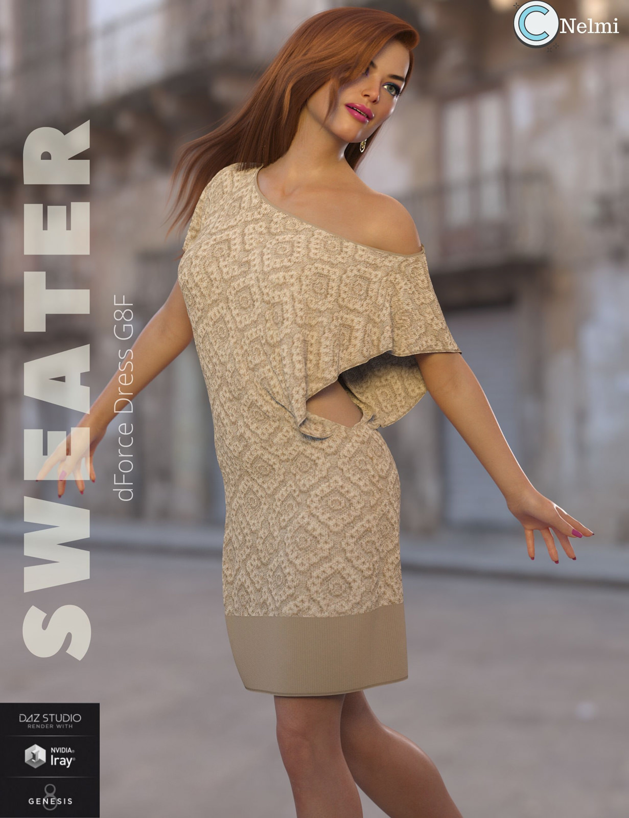 Sweater Dress G8F by N/A