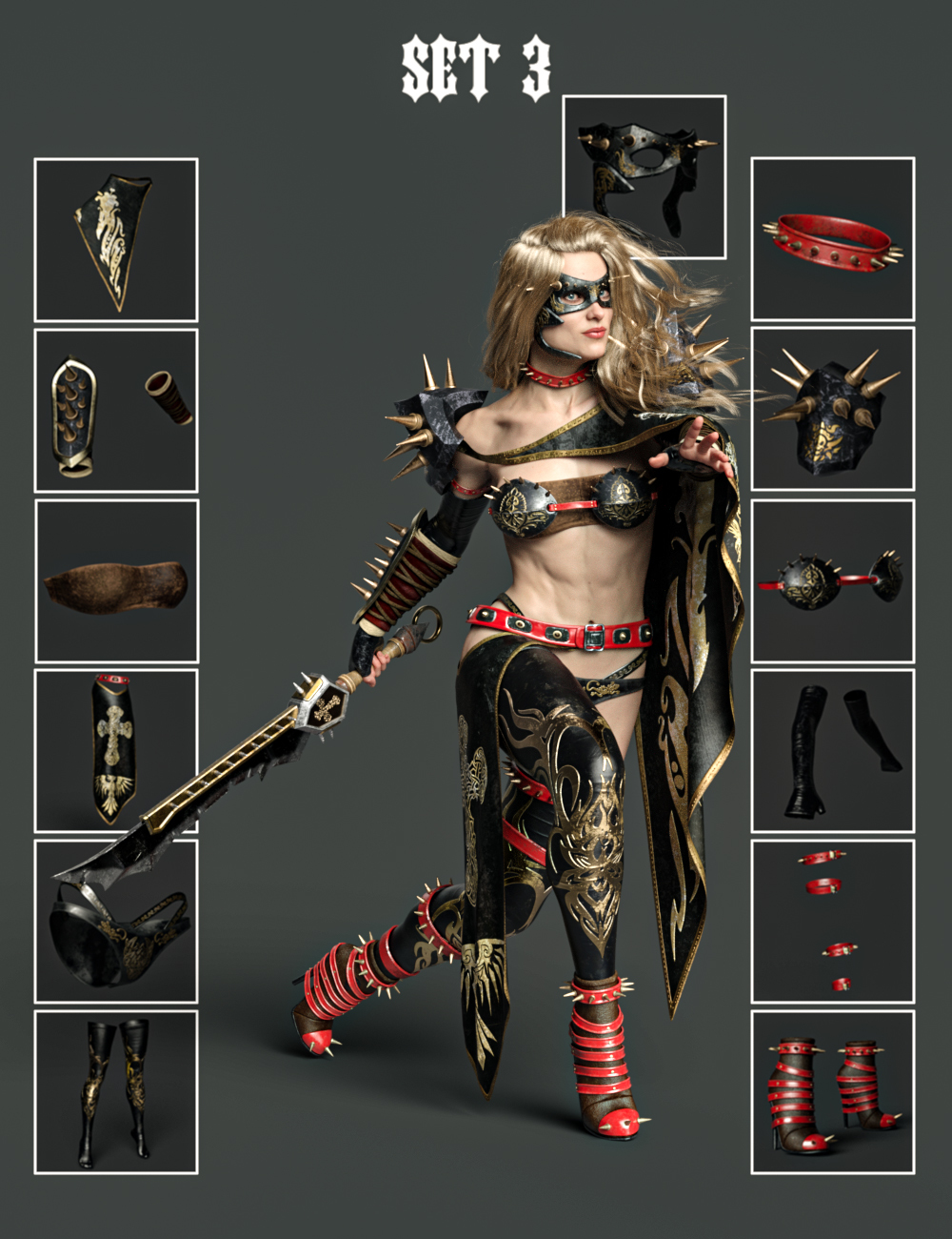 S3D Dark Fantasy Textures for Silk Shadow by N/A