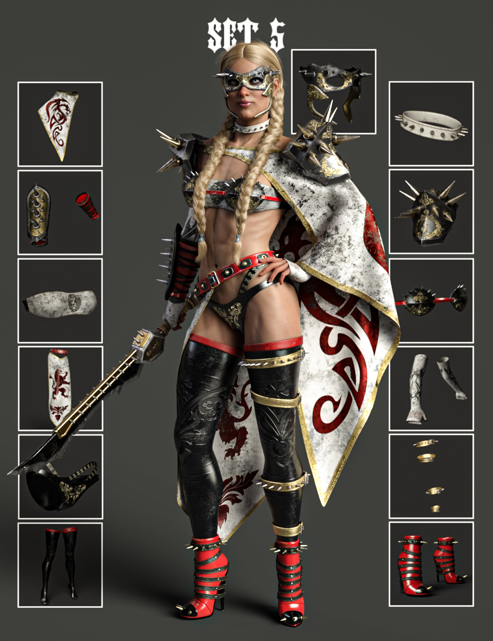 S3D Dark Fantasy Textures for Silk Shadow by N/A
