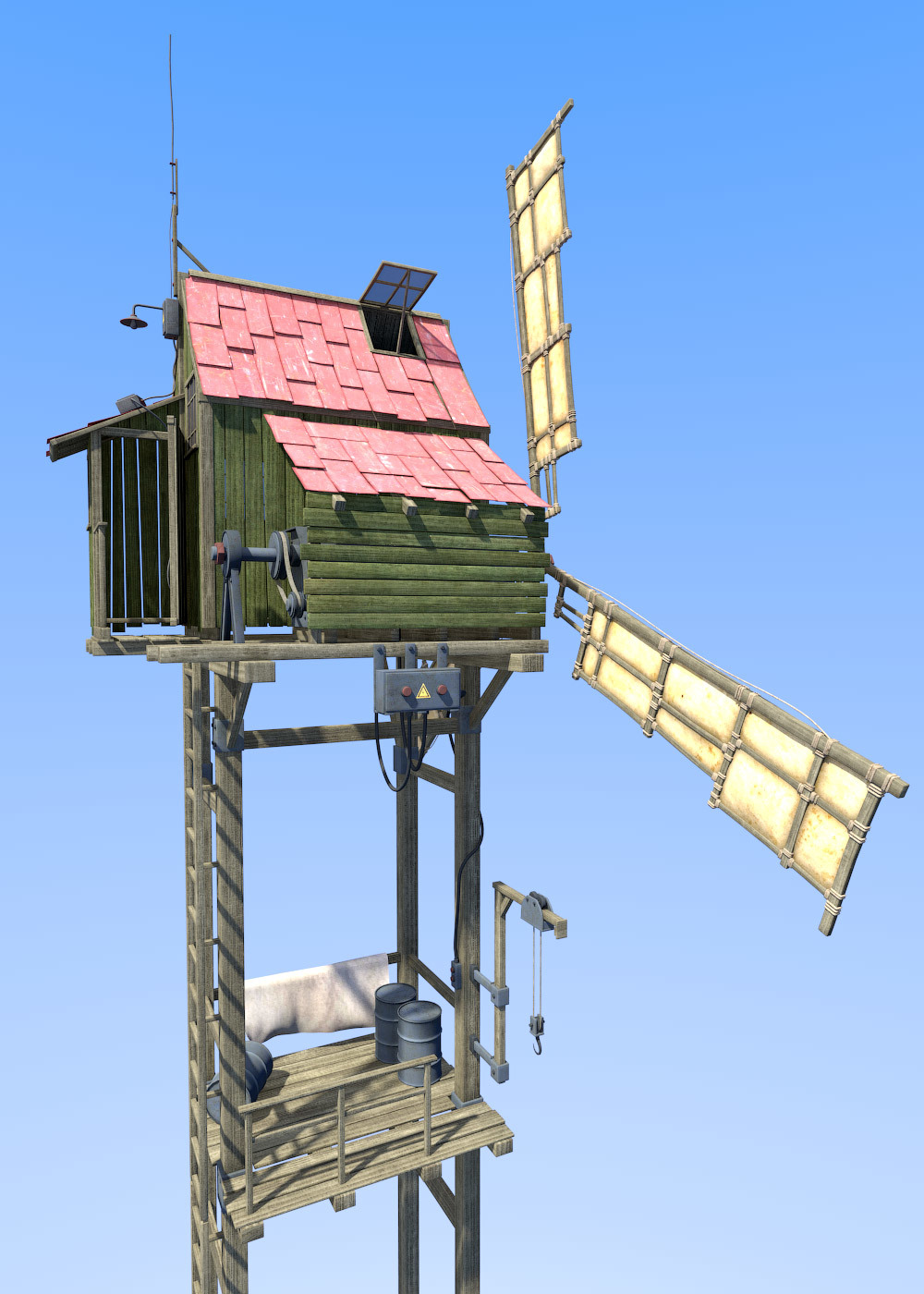 Wind Farm for Daz studio by N/A