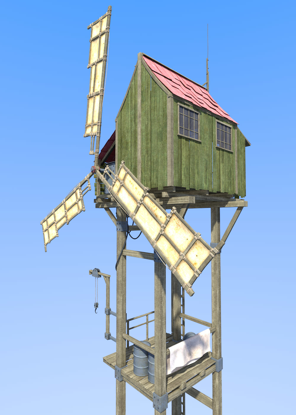 Wind Farm for Daz studio by N/A