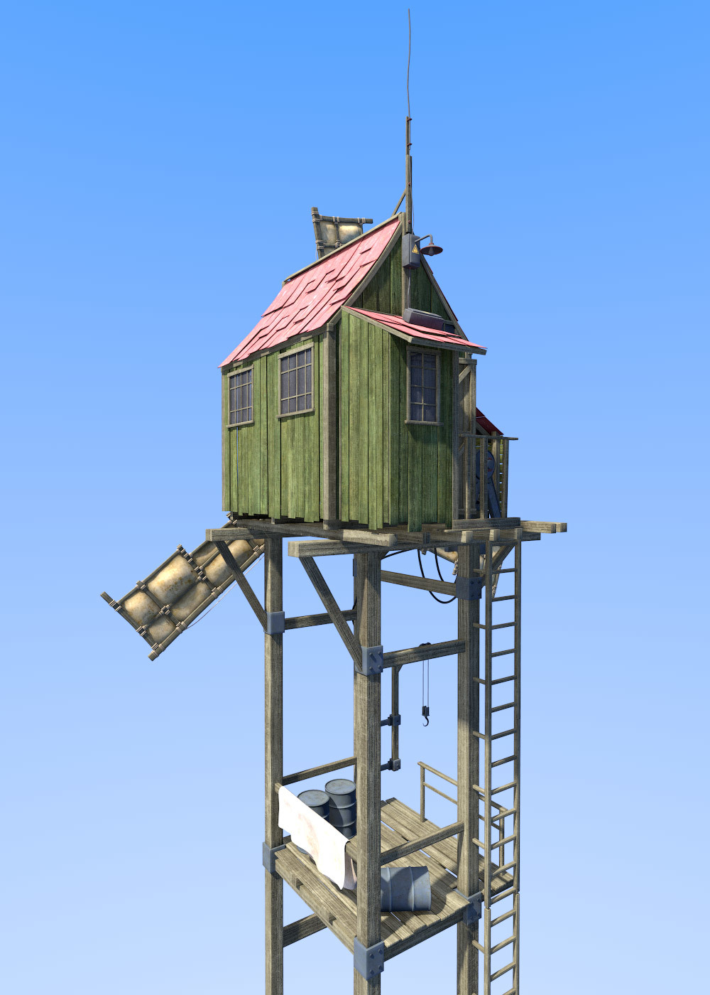 Wind Farm for Daz studio by N/A