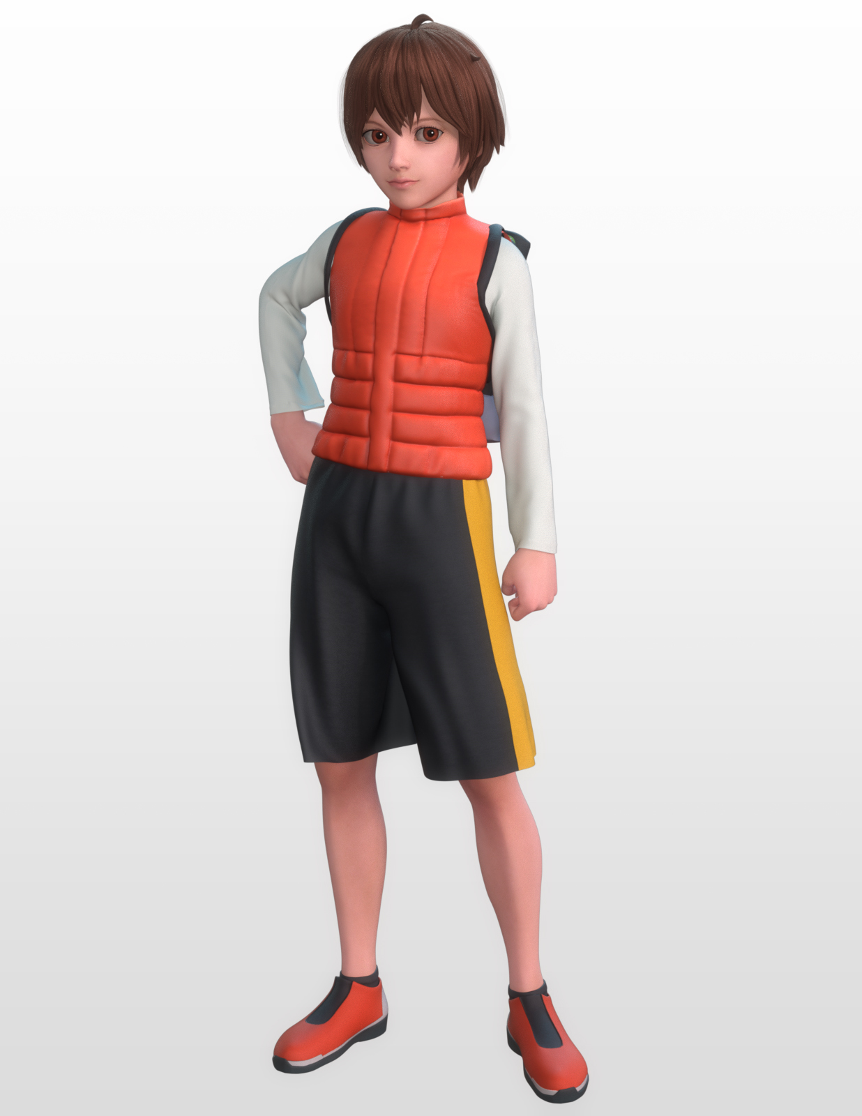 fantasy anime outfit 5 _ Natsuo clothes_ for G3 G8 Males by N/A