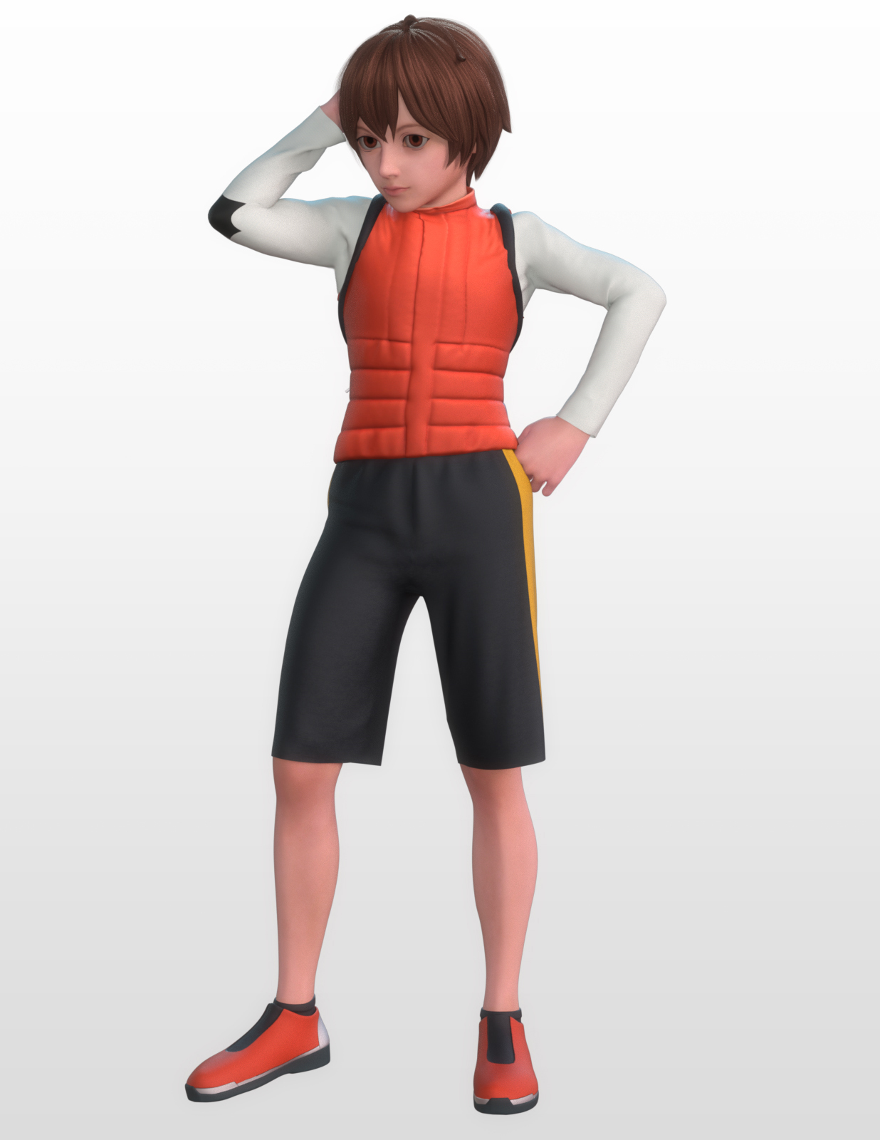 fantasy anime outfit 5 _ Natsuo clothes_ for G3 G8 Males by N/A