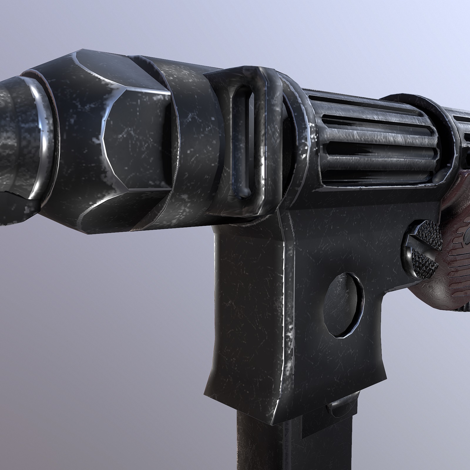Submachine Gun mp 38 40 3d model -Extended License by N/A