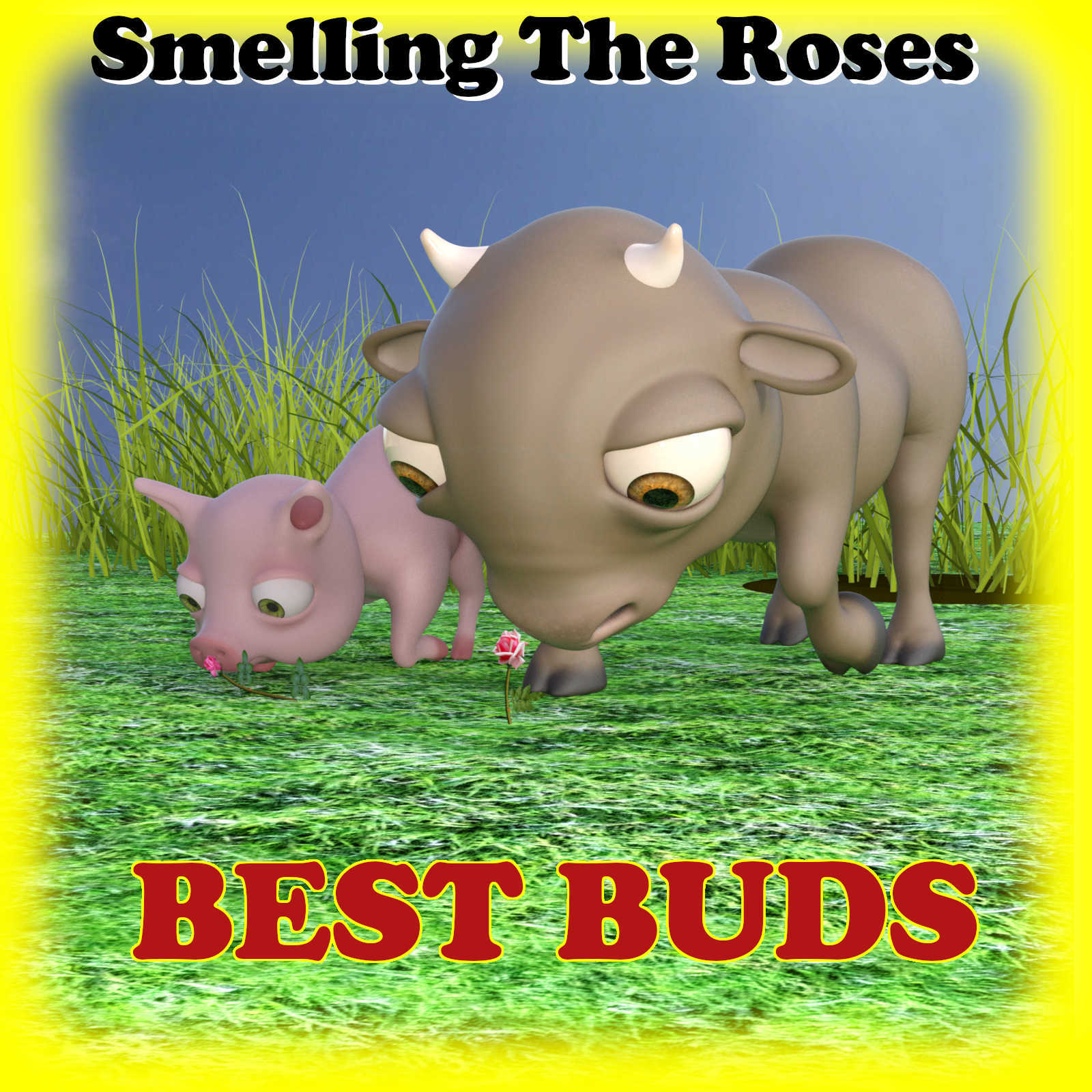 BEST BUDS Poses for ButterCup and Hamlet in Daz Studio by N/A