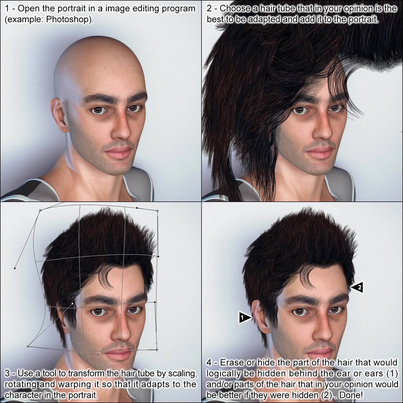 Essential Hair Tubes 2 by N/A