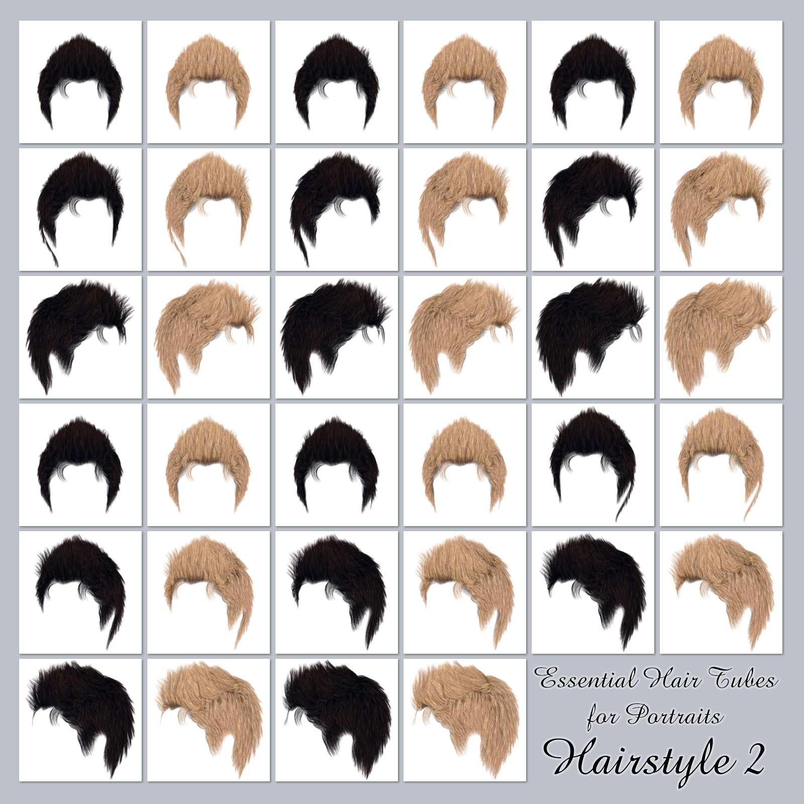 Essential Hair Tubes 2 by N/A