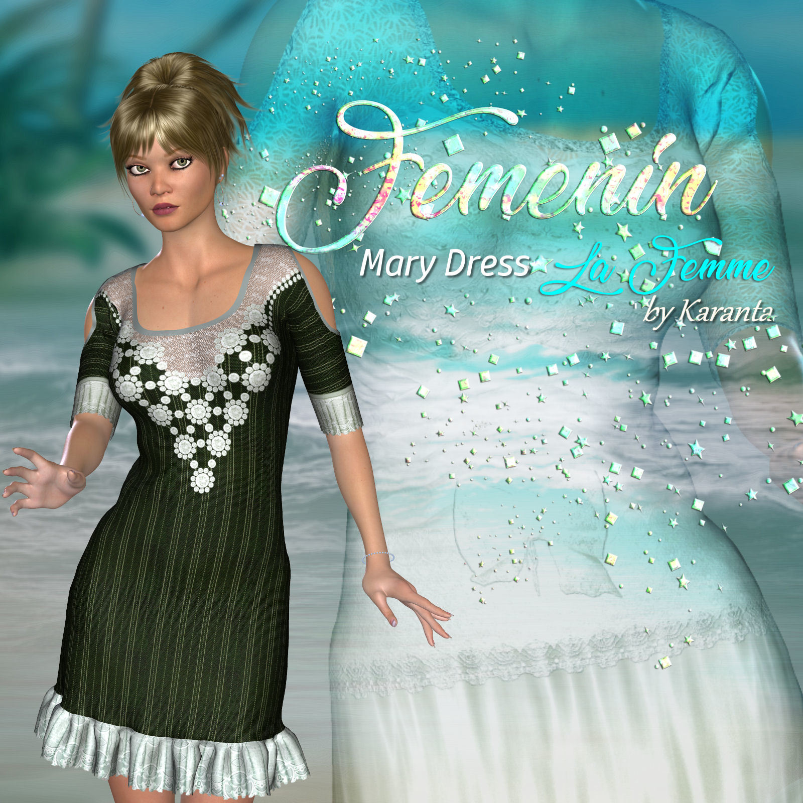 DA-Feminin for Mary Dress by N/A
