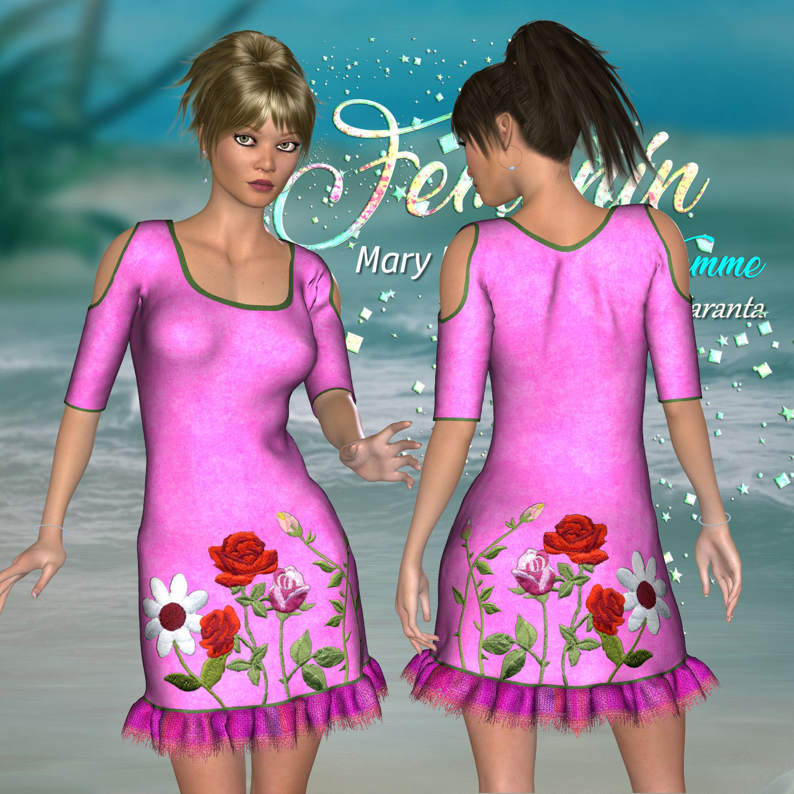 DA-Feminin for Mary Dress by N/A