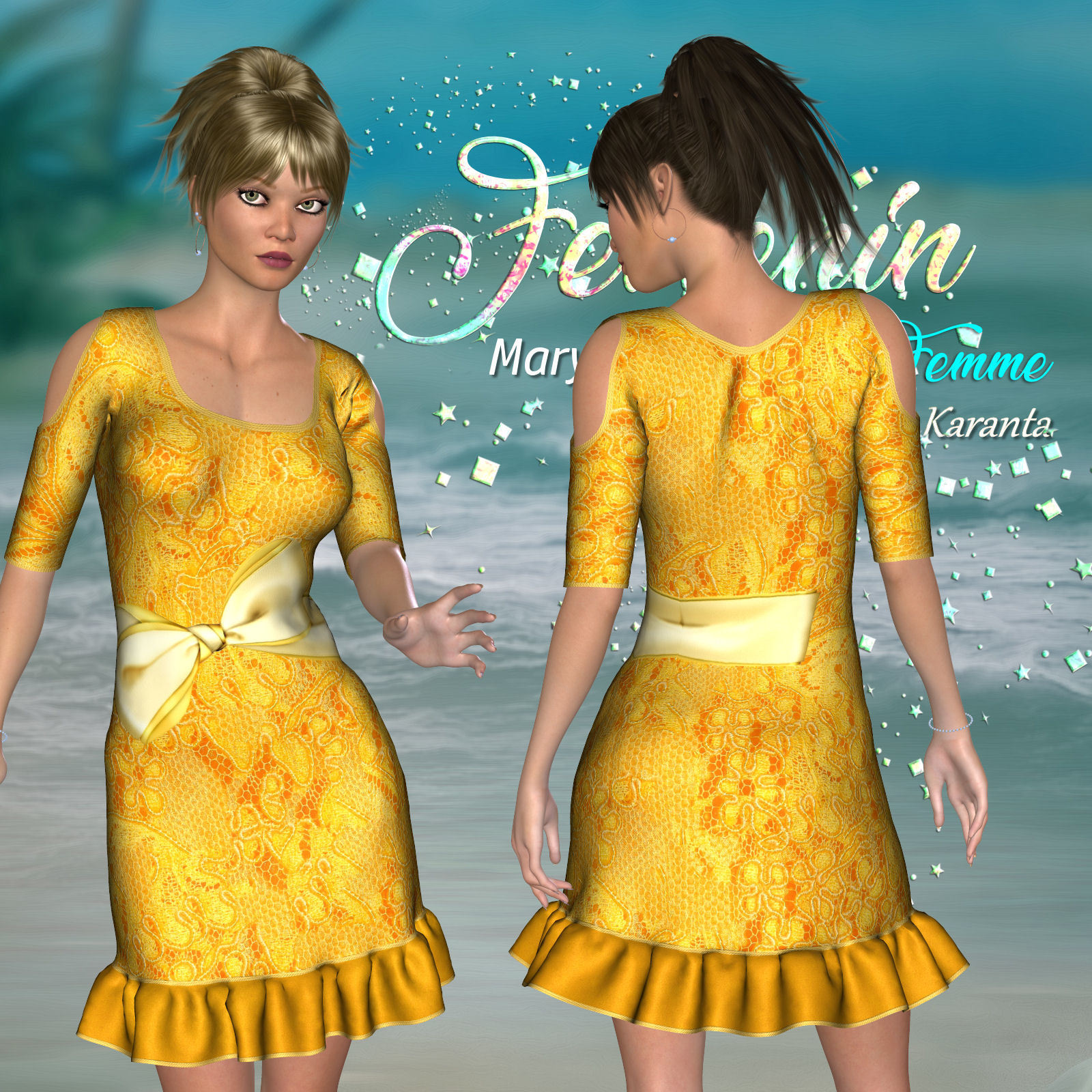 DA-Feminin for Mary Dress by N/A