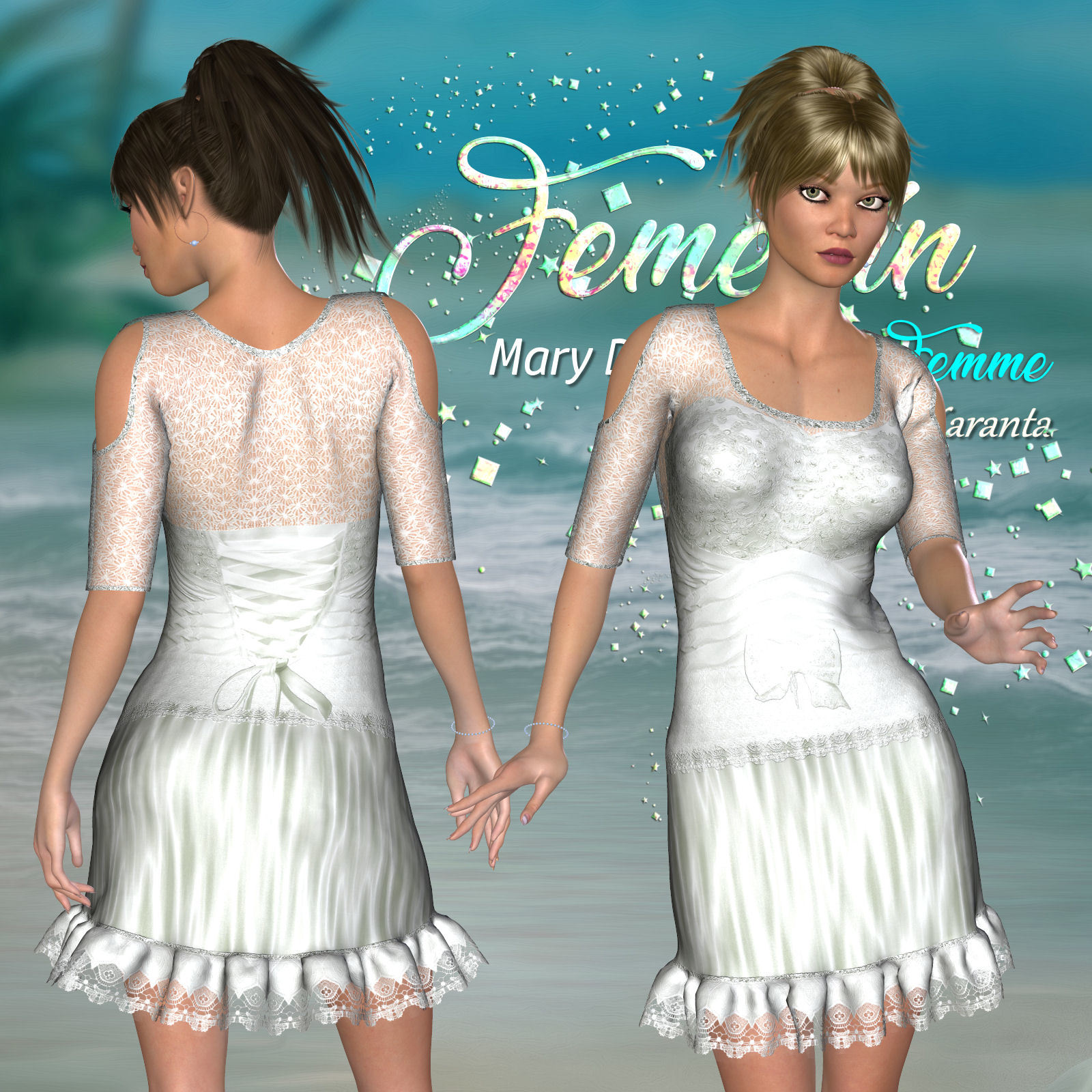 DA-Feminin for Mary Dress by N/A