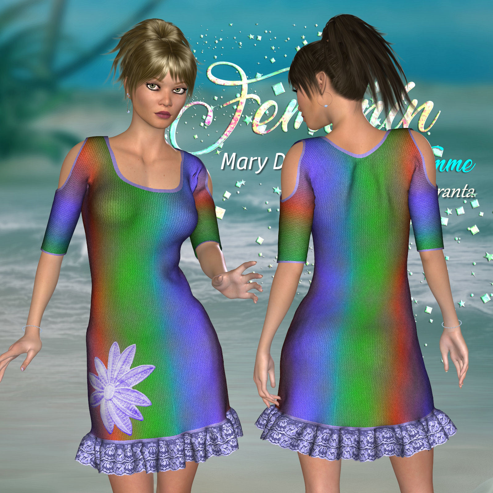 DA-Feminin for Mary Dress by N/A