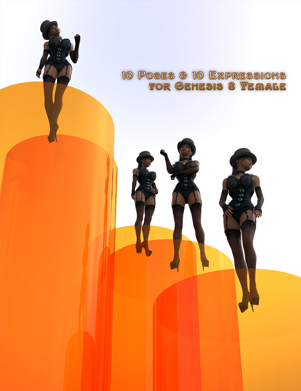 Stand Casual - Poses and Expressions for Genesis 8 Female by N/A