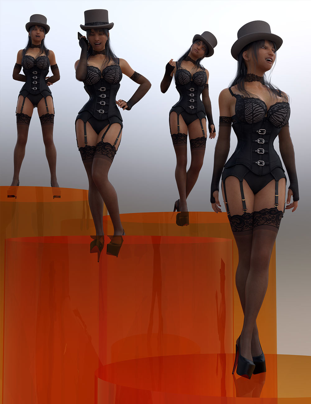 Stand Casual - Poses and Expressions for Genesis 8 Female by N/A