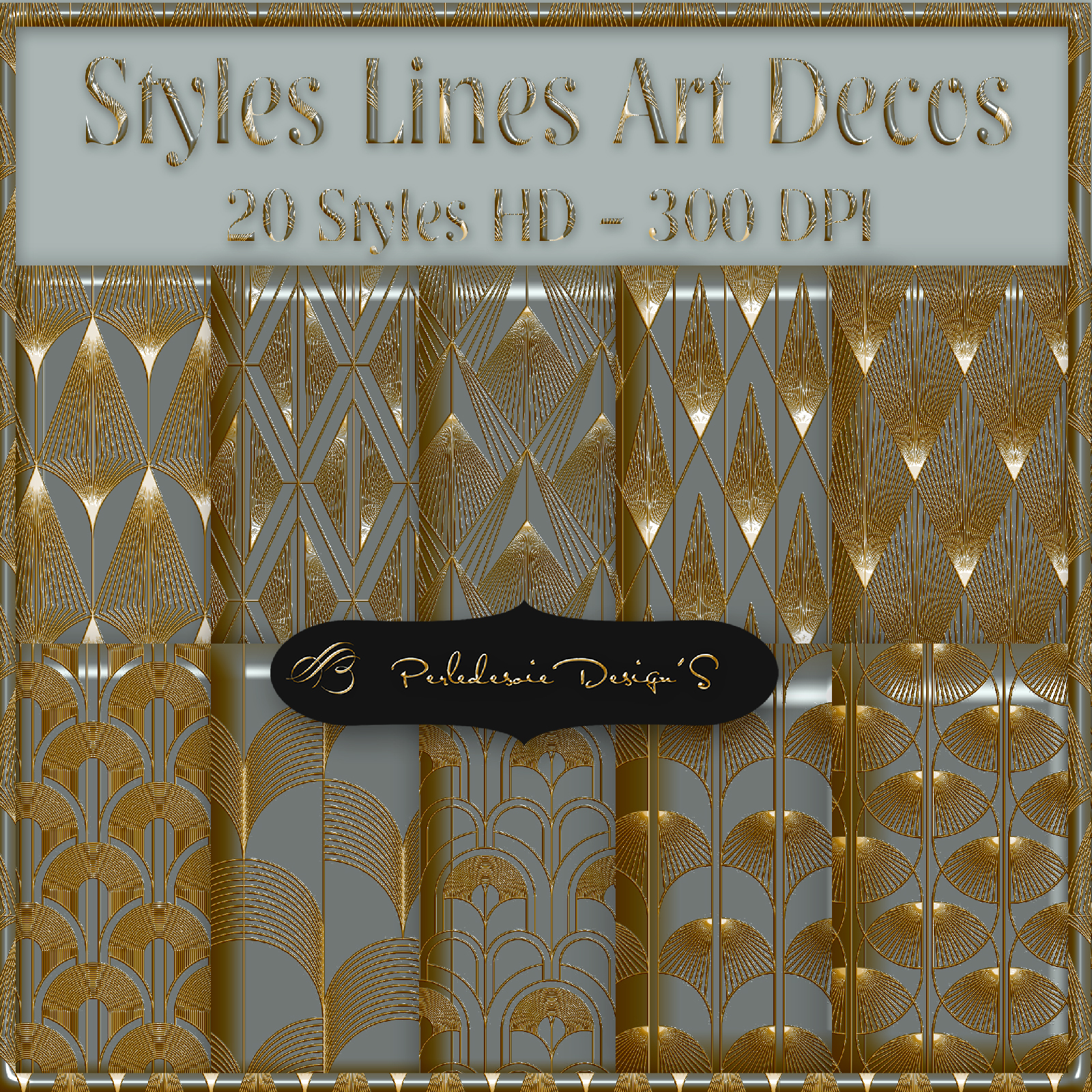 Styles Lines Art Decos by N/A