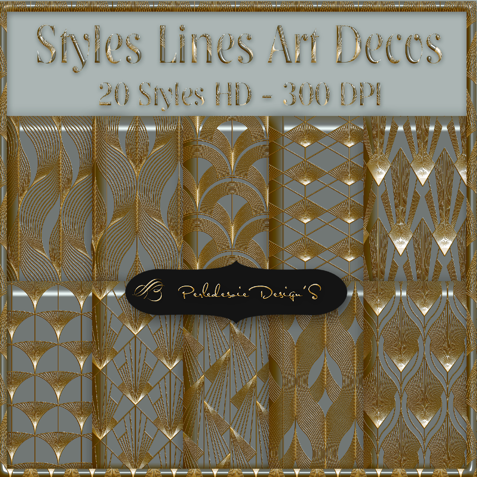 Styles Lines Art Decos by N/A
