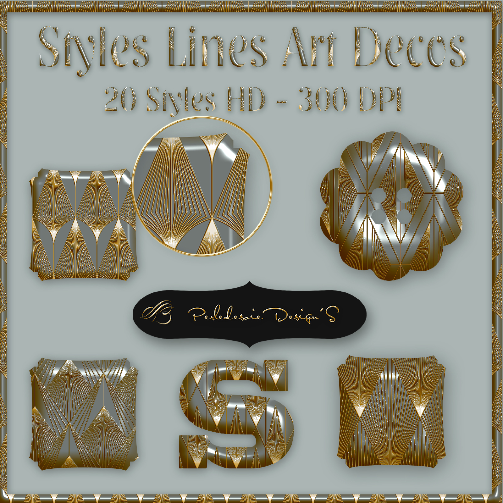 Styles Lines Art Decos by N/A