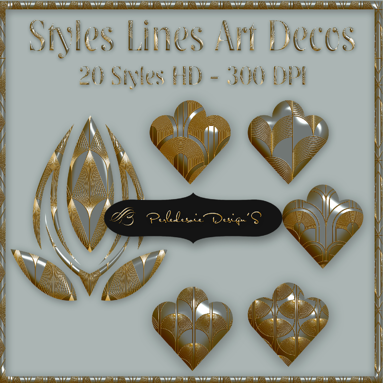 Styles Lines Art Decos by N/A