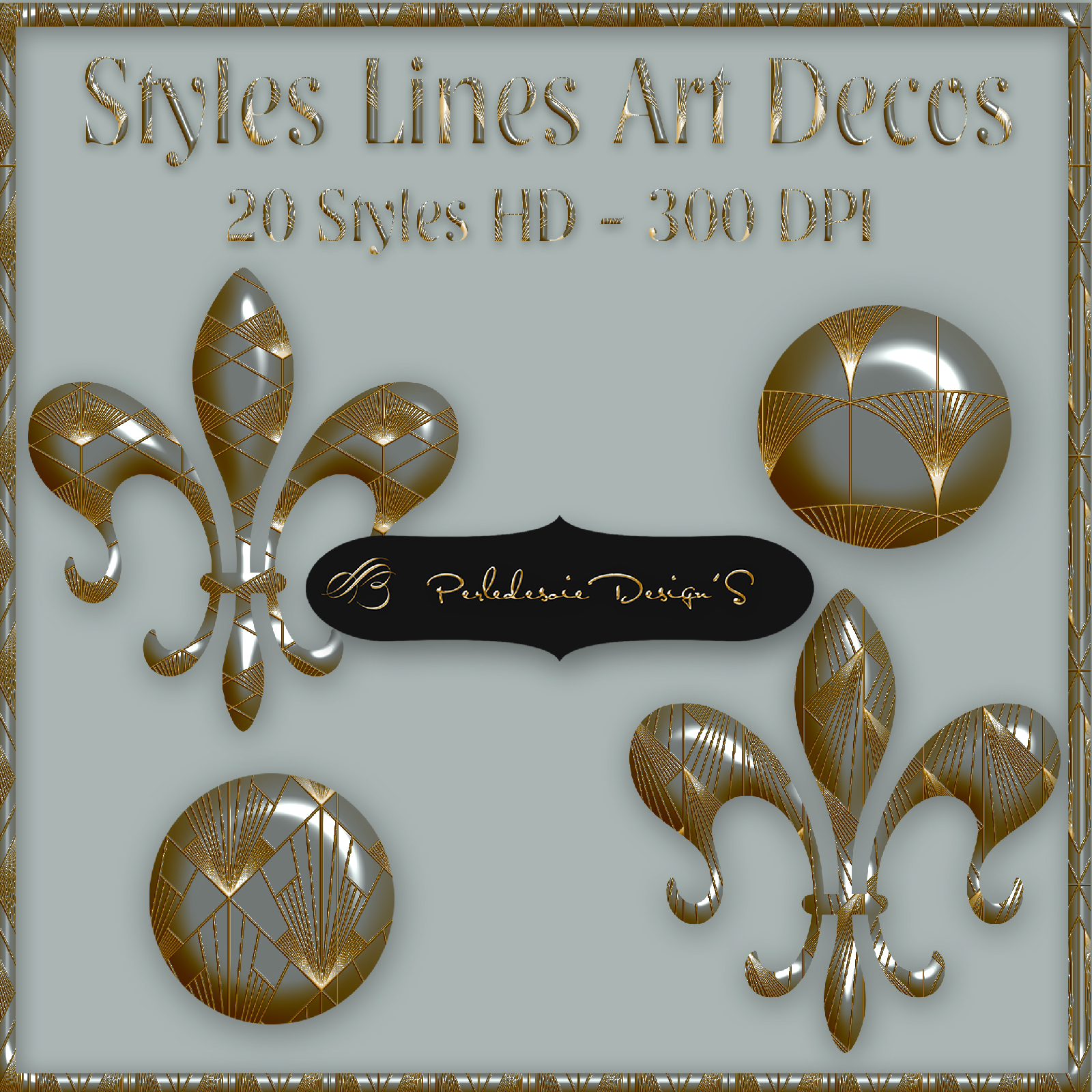 Styles Lines Art Decos by N/A