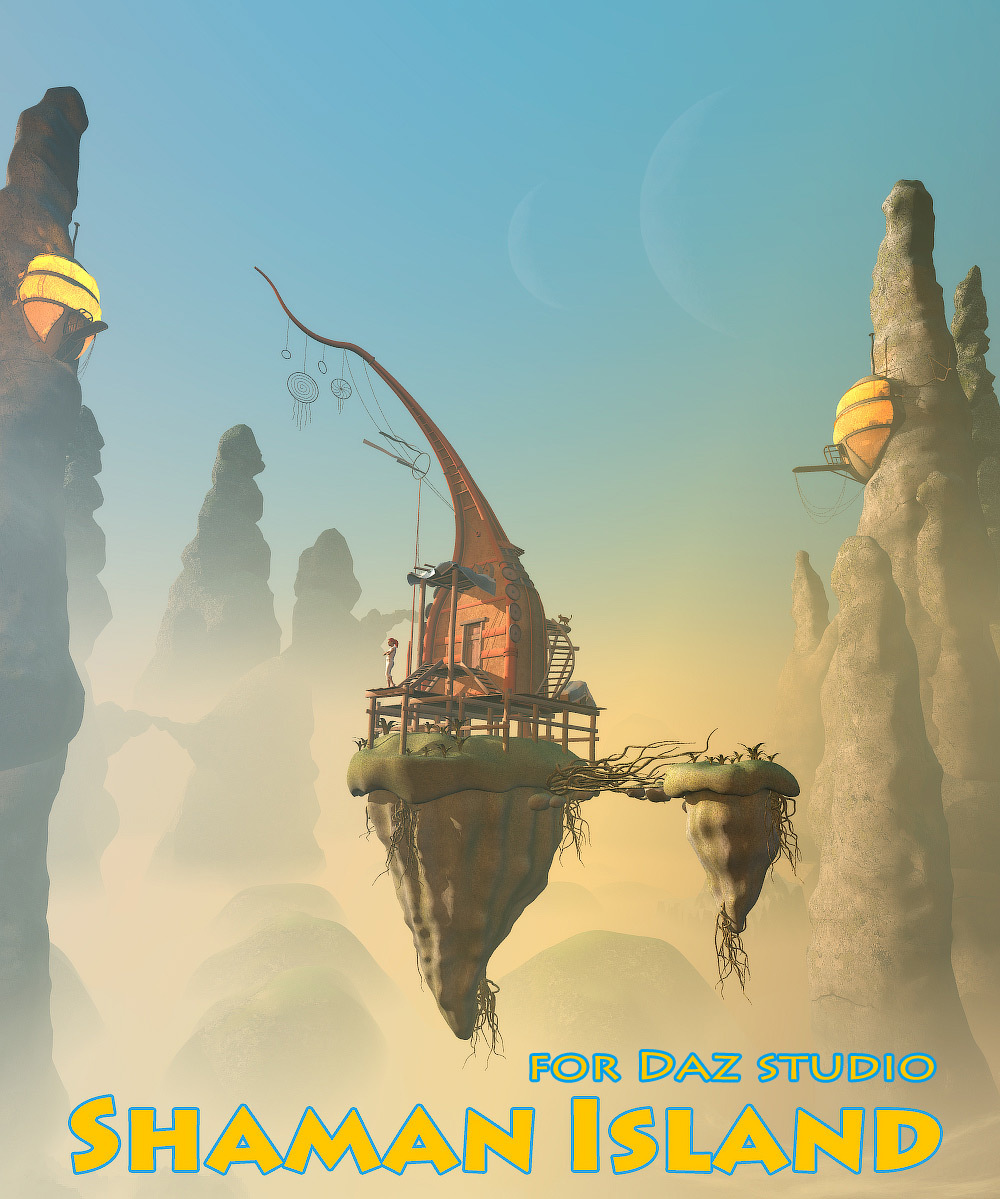 Shaman Island for Daz studio by N/A