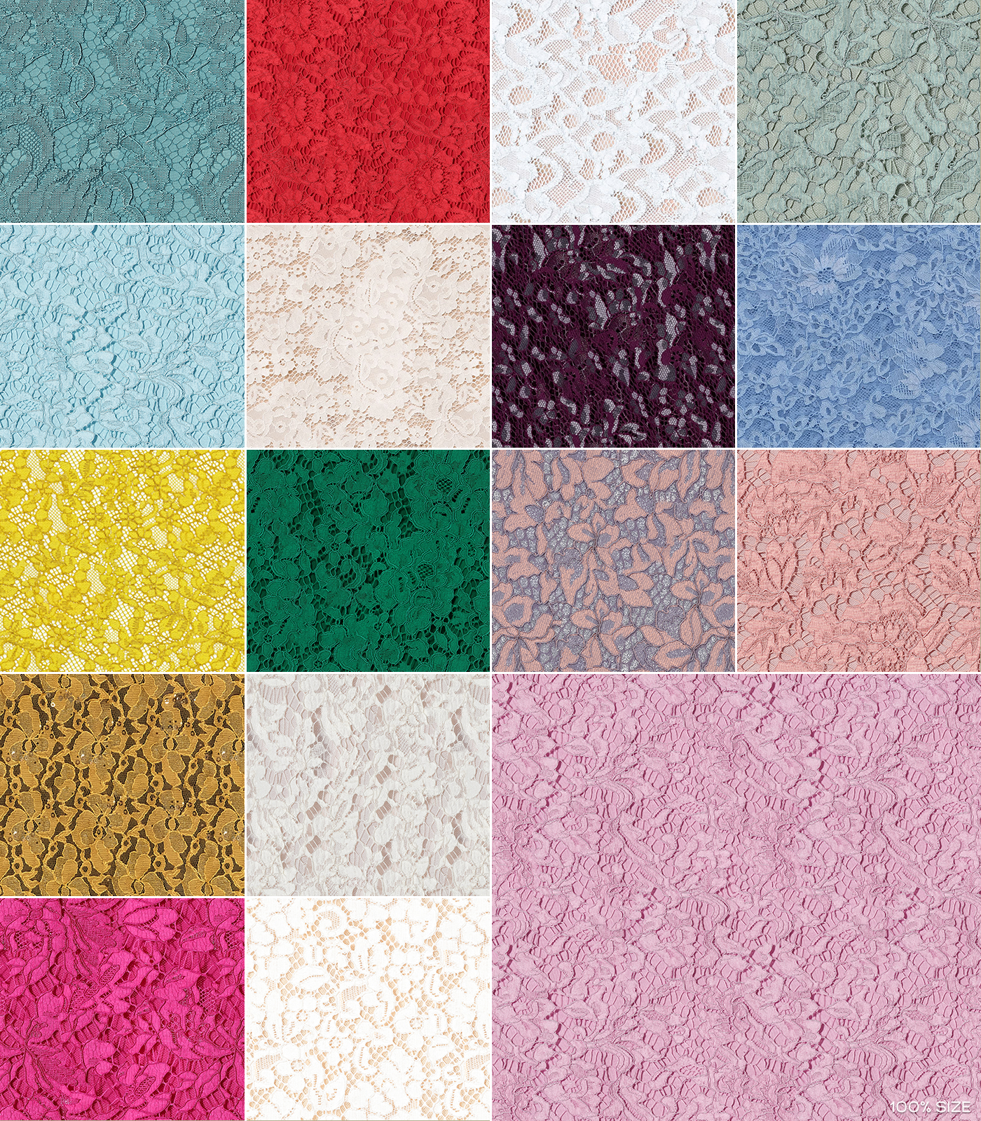 Digital Patterns - Mini Laces by N/A