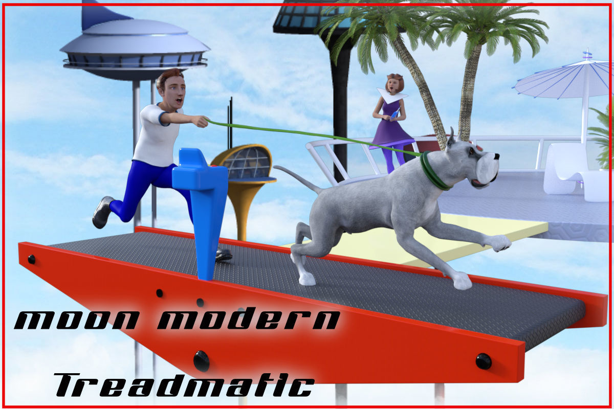 Moon Modern Treadmatic by N/A
