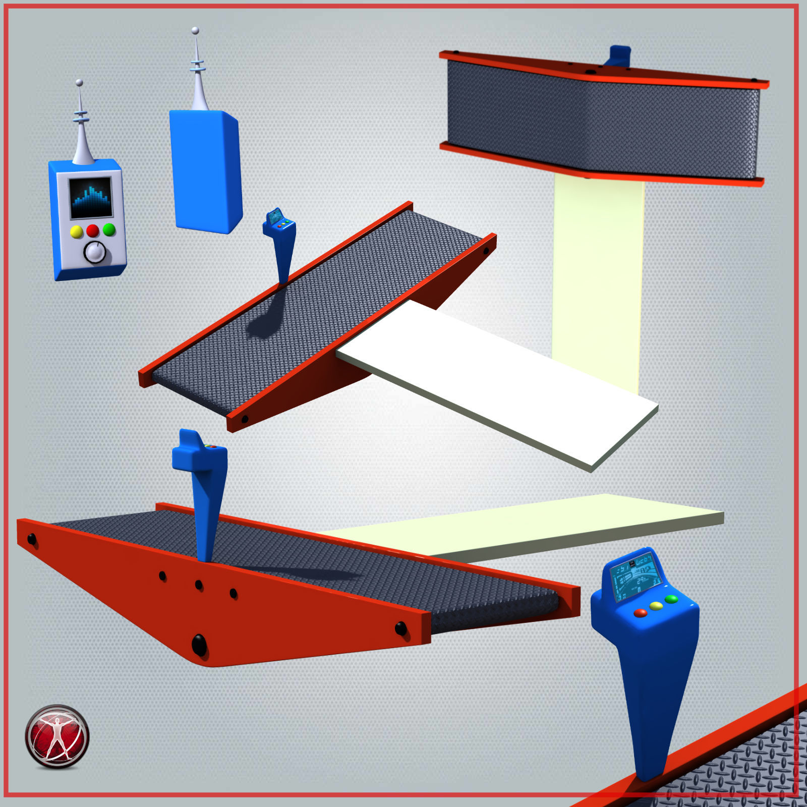 Moon Modern Treadmatic by N/A