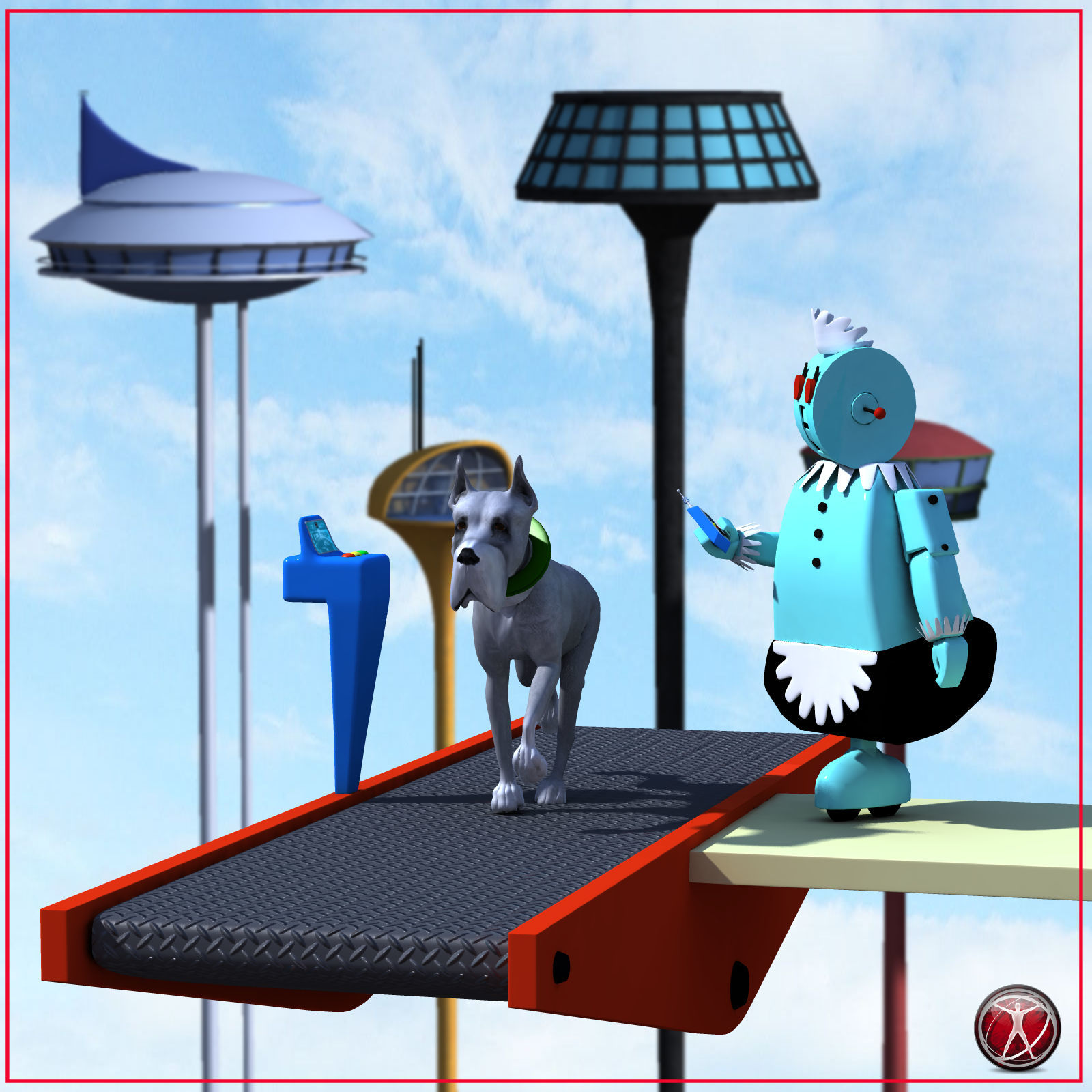 Moon Modern Treadmatic by N/A