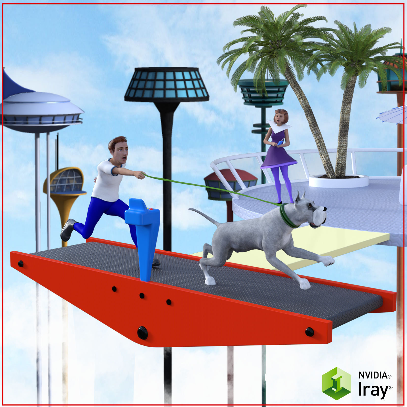 Moon Modern Treadmatic by N/A