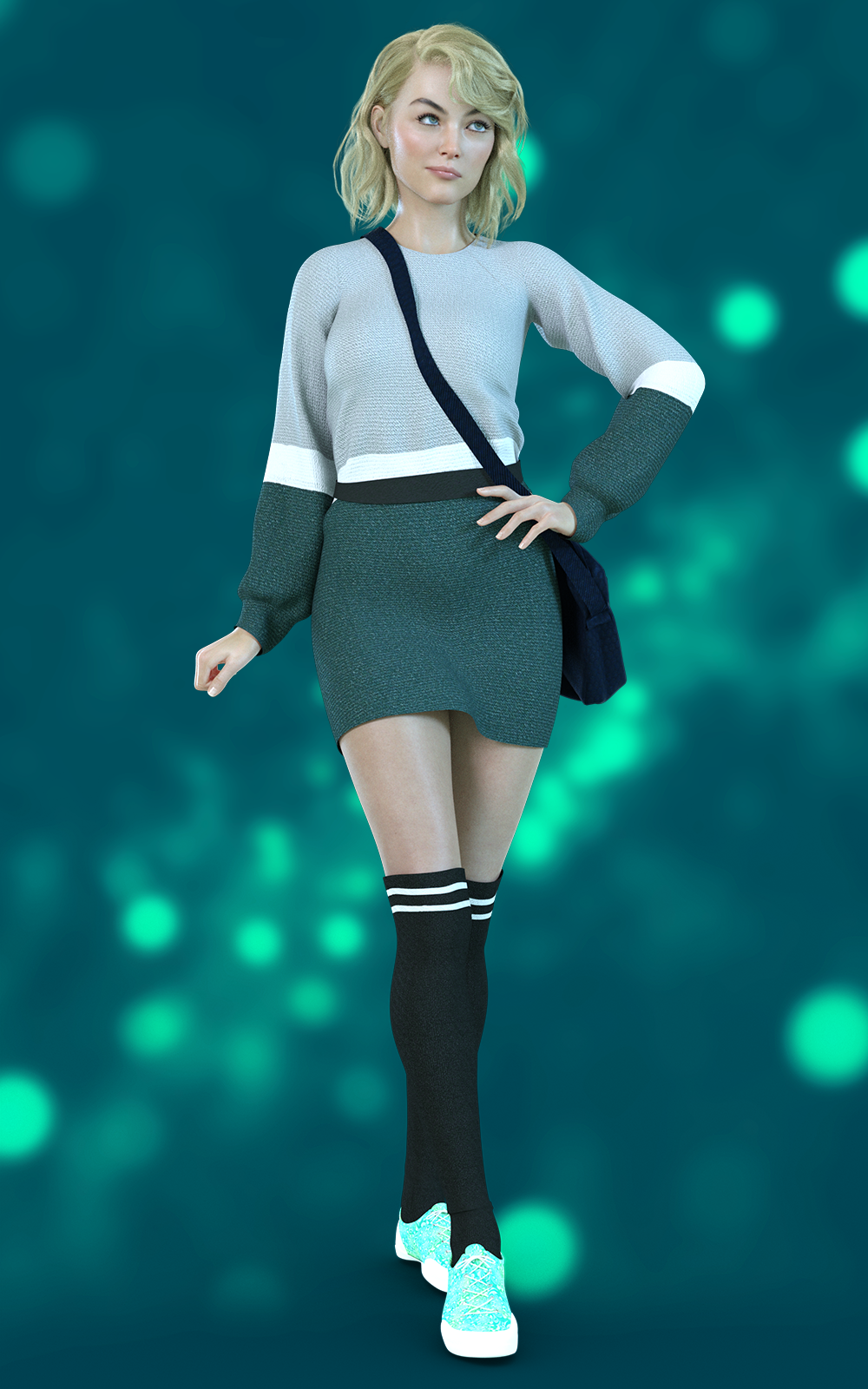 Dforce BW Street Outfit 02 by N/A