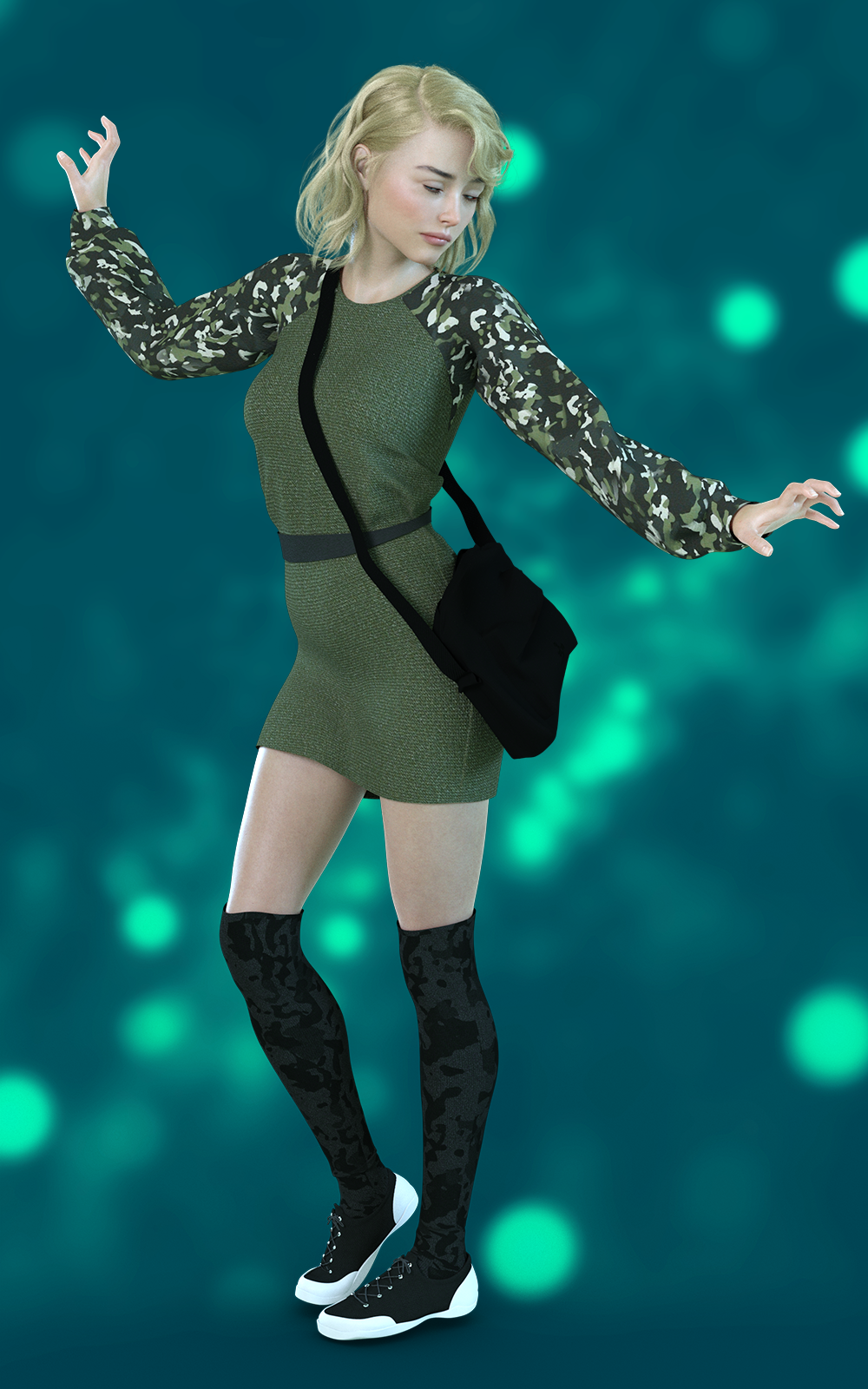 Dforce BW Street Outfit 02 by N/A