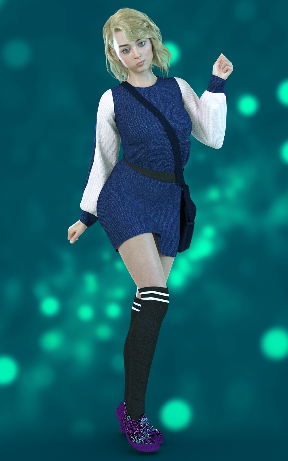 Dforce BW Street Outfit 02 by N/A