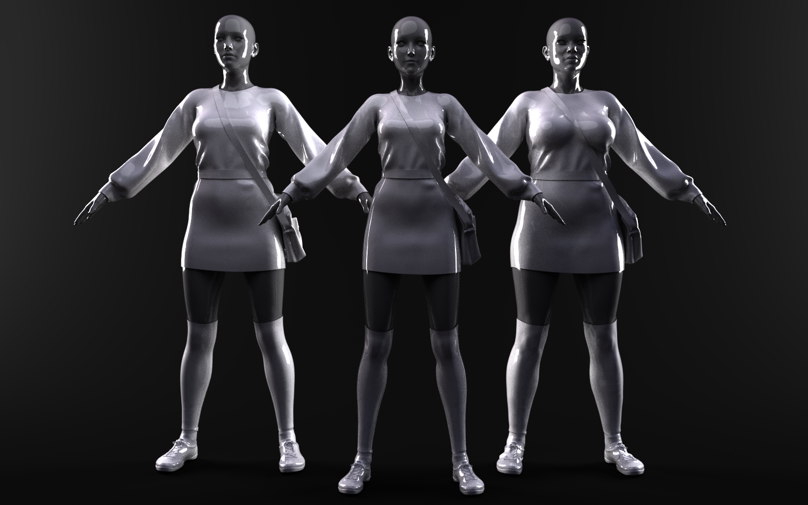 Dforce BW Street Outfit 02 by N/A