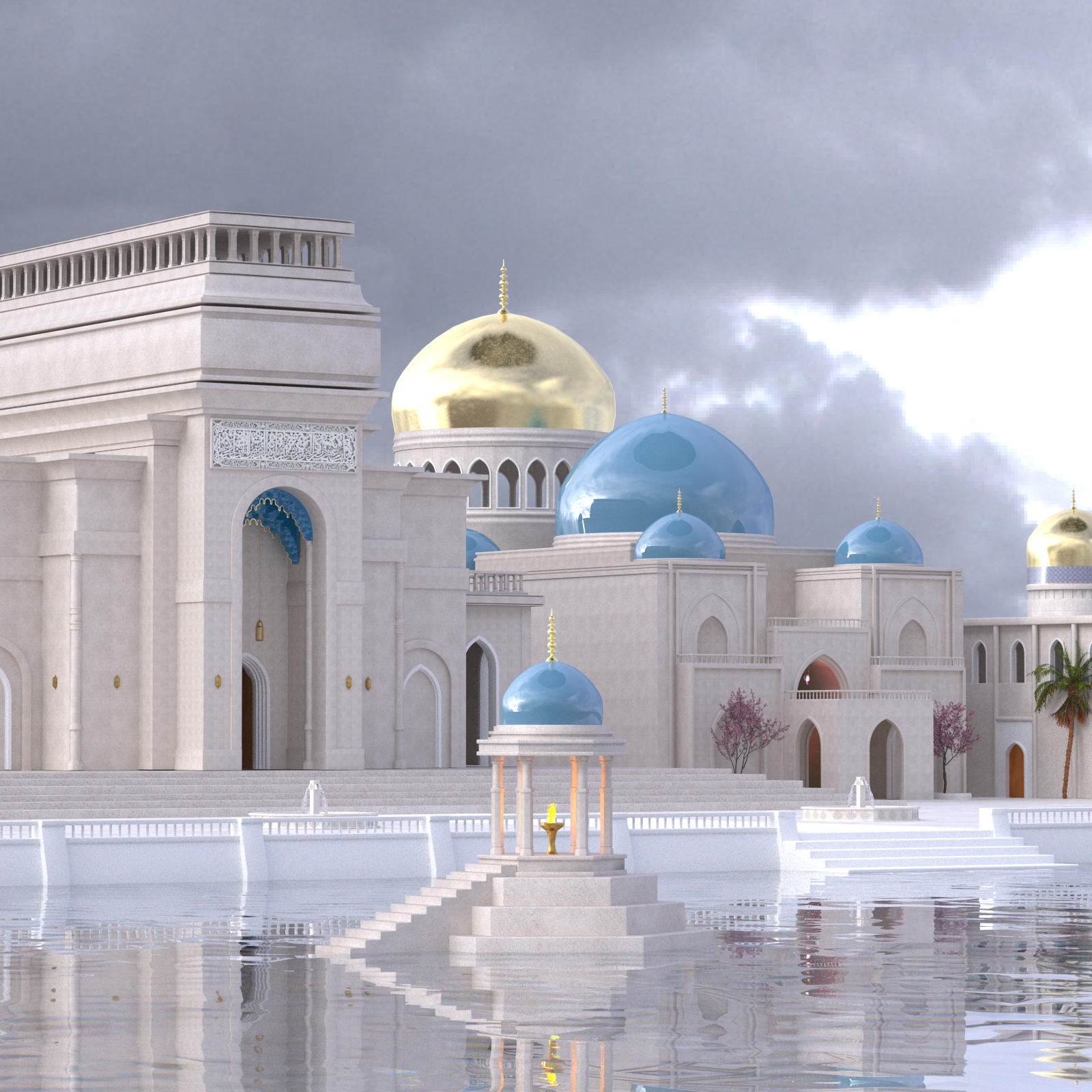 Ancient Persia Kitbash - River Group by N/A