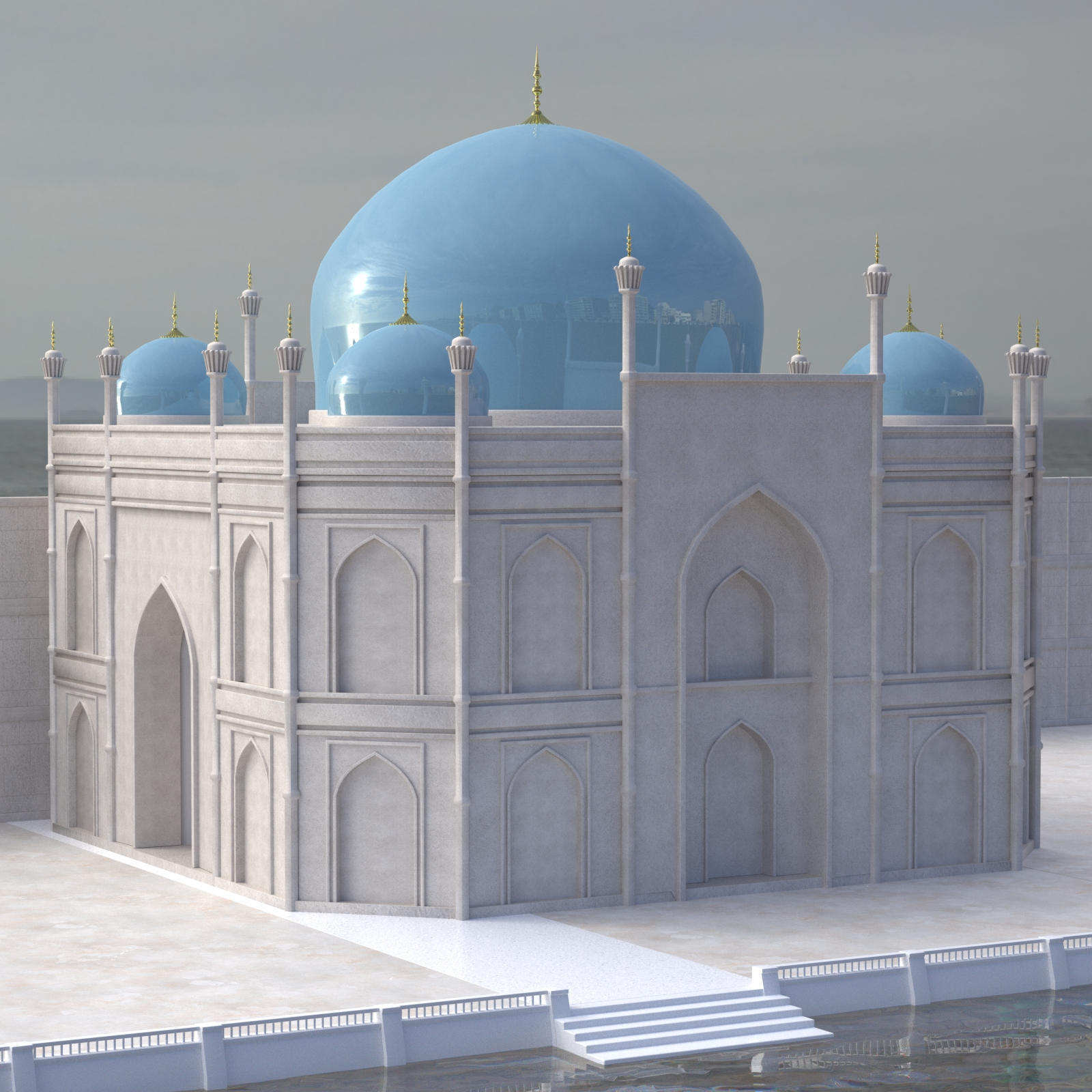 Ancient Persia Kitbash - River Group by N/A