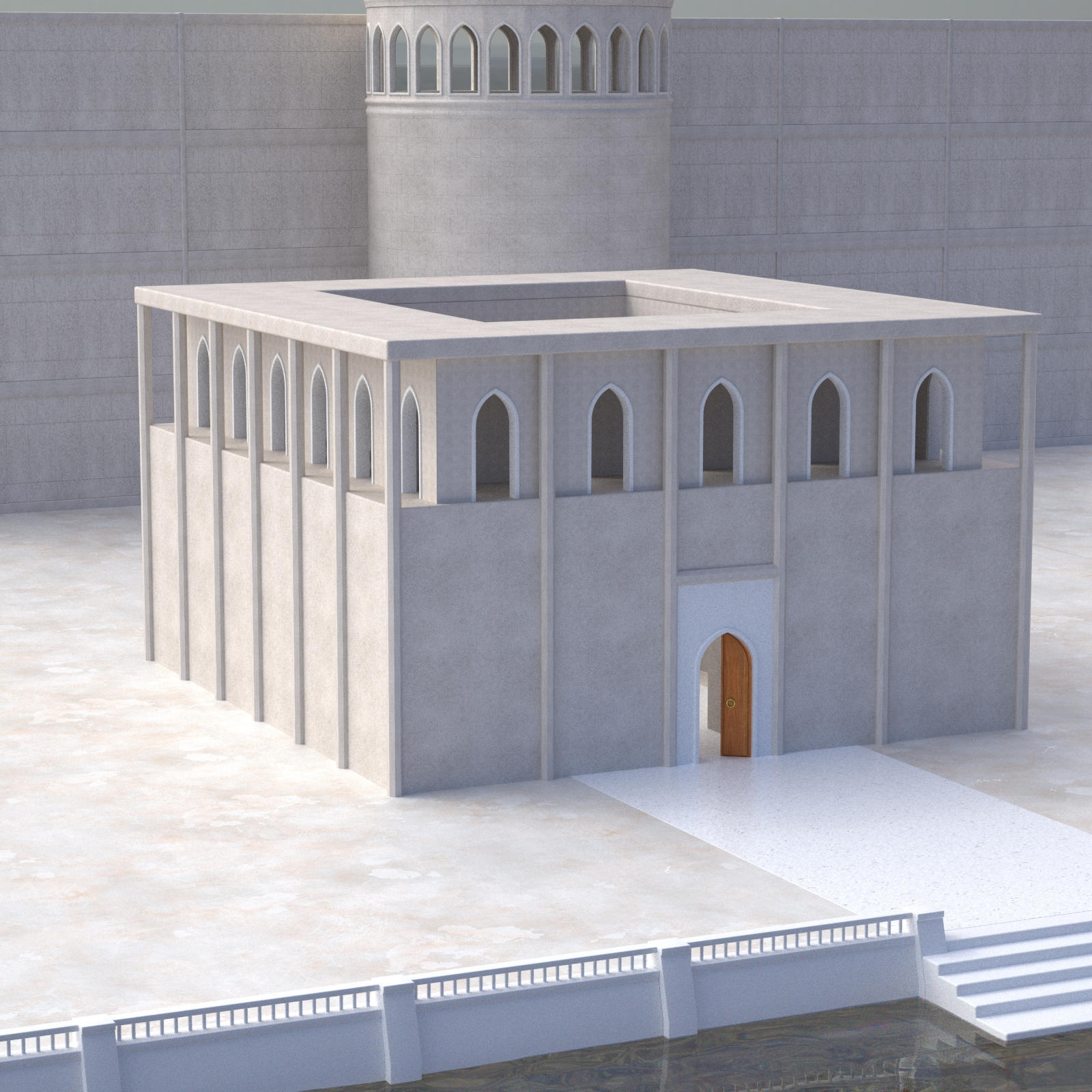 Ancient Persia Kitbash - River Group by N/A