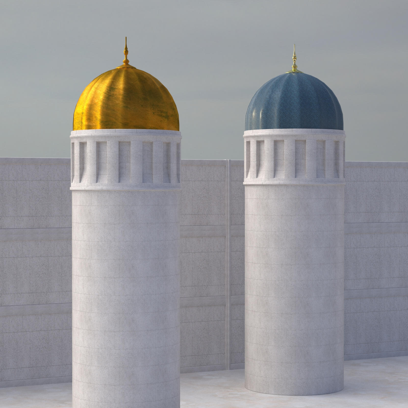 Ancient Persia Kitbash - River Group by N/A