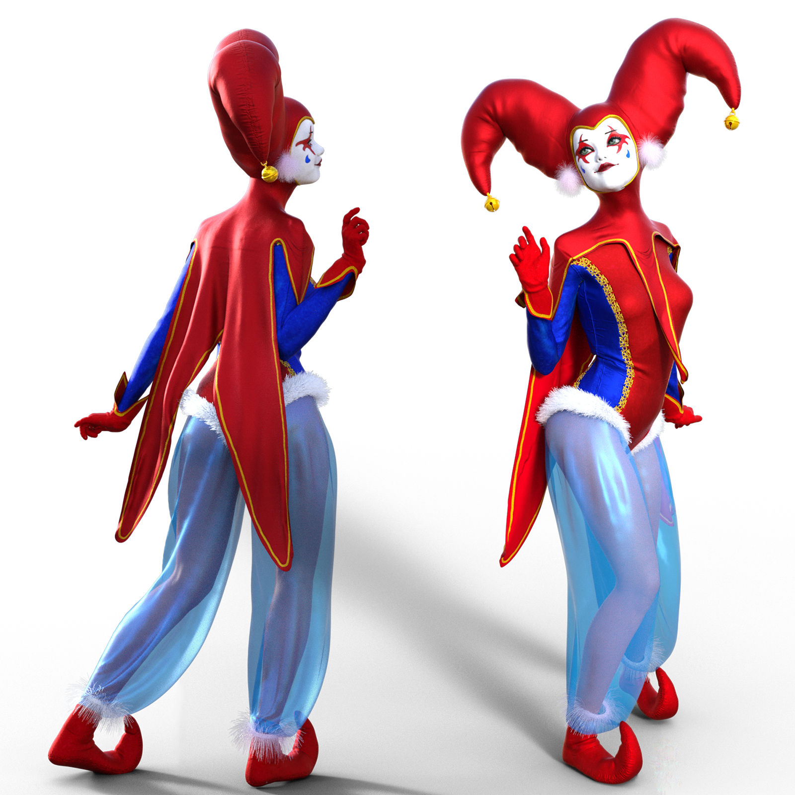 DForce Moon Harlequin for G8F by N/A