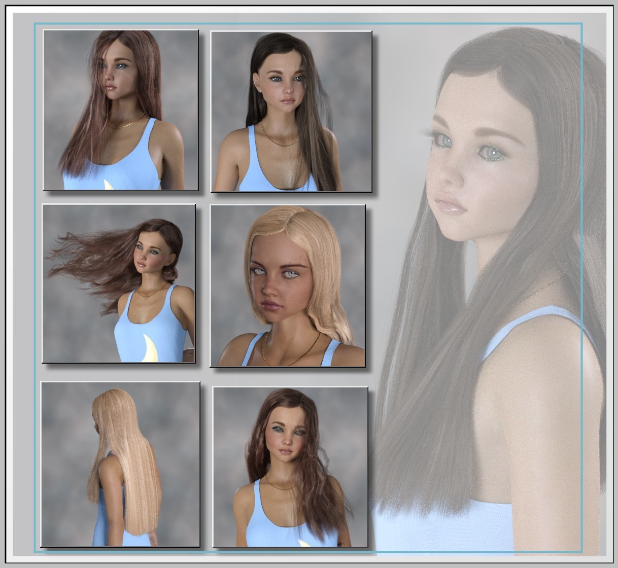 Quick-Click- Paloma Hair by N/A